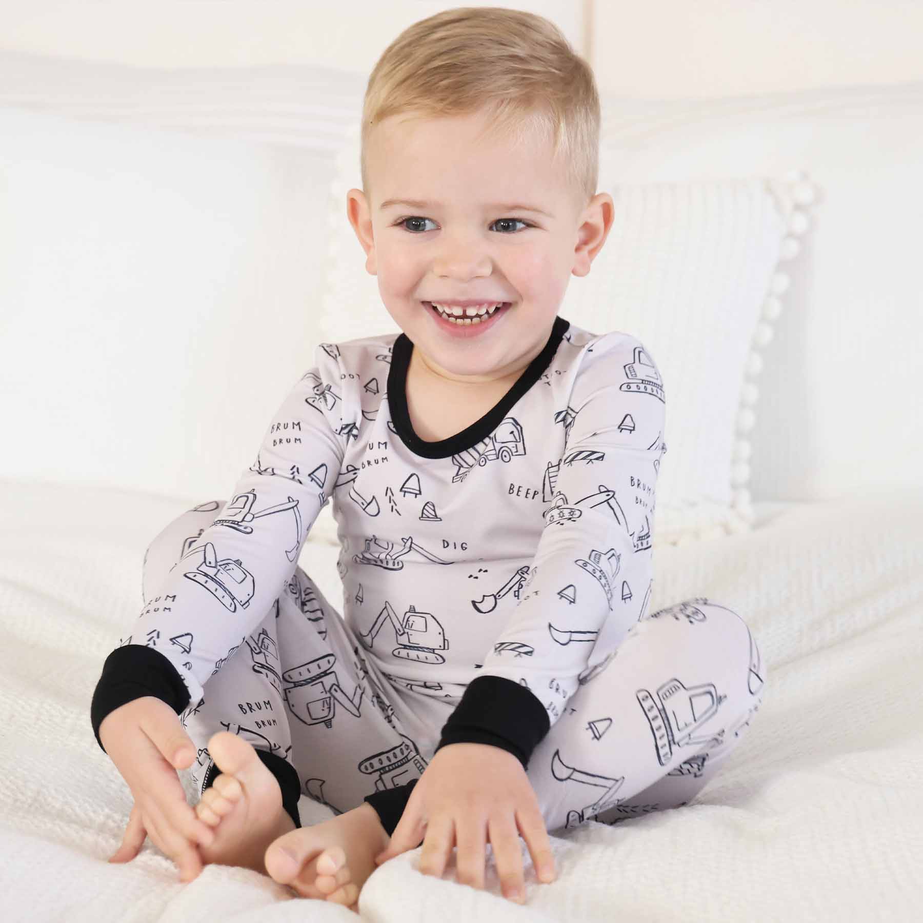 Doodle Dozers Two Piece Pajama Set - Image 6