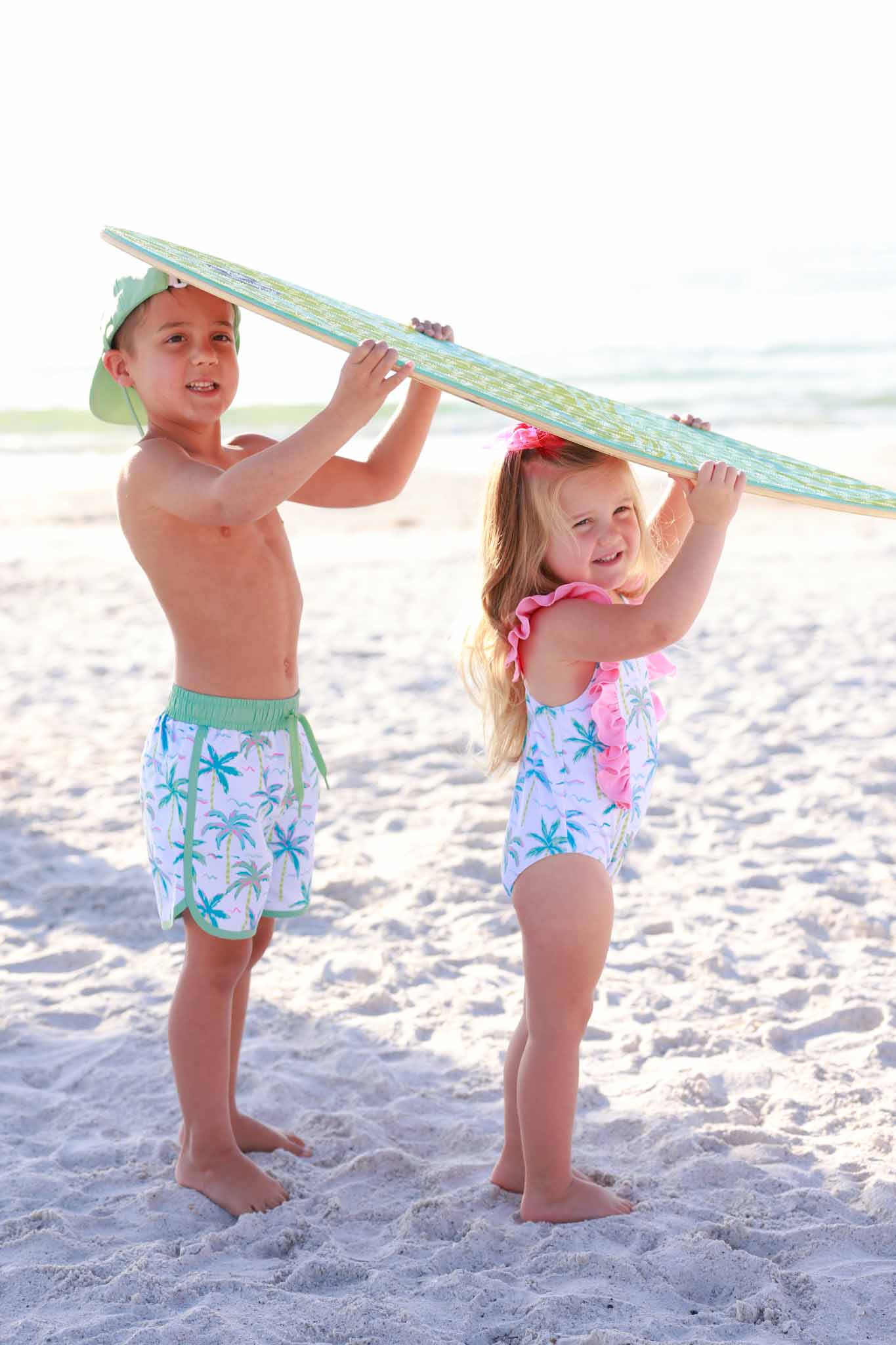 Double Ruffle One Piece | Blue Lagoon - Image 15