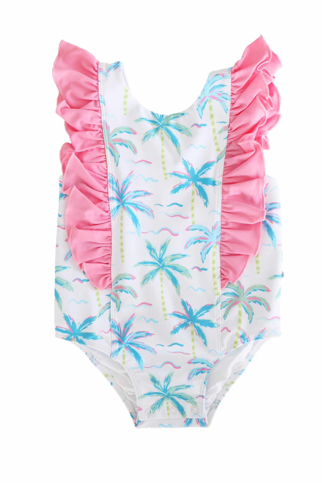 Double Ruffle One Piece | Blue Lagoon - Image 2