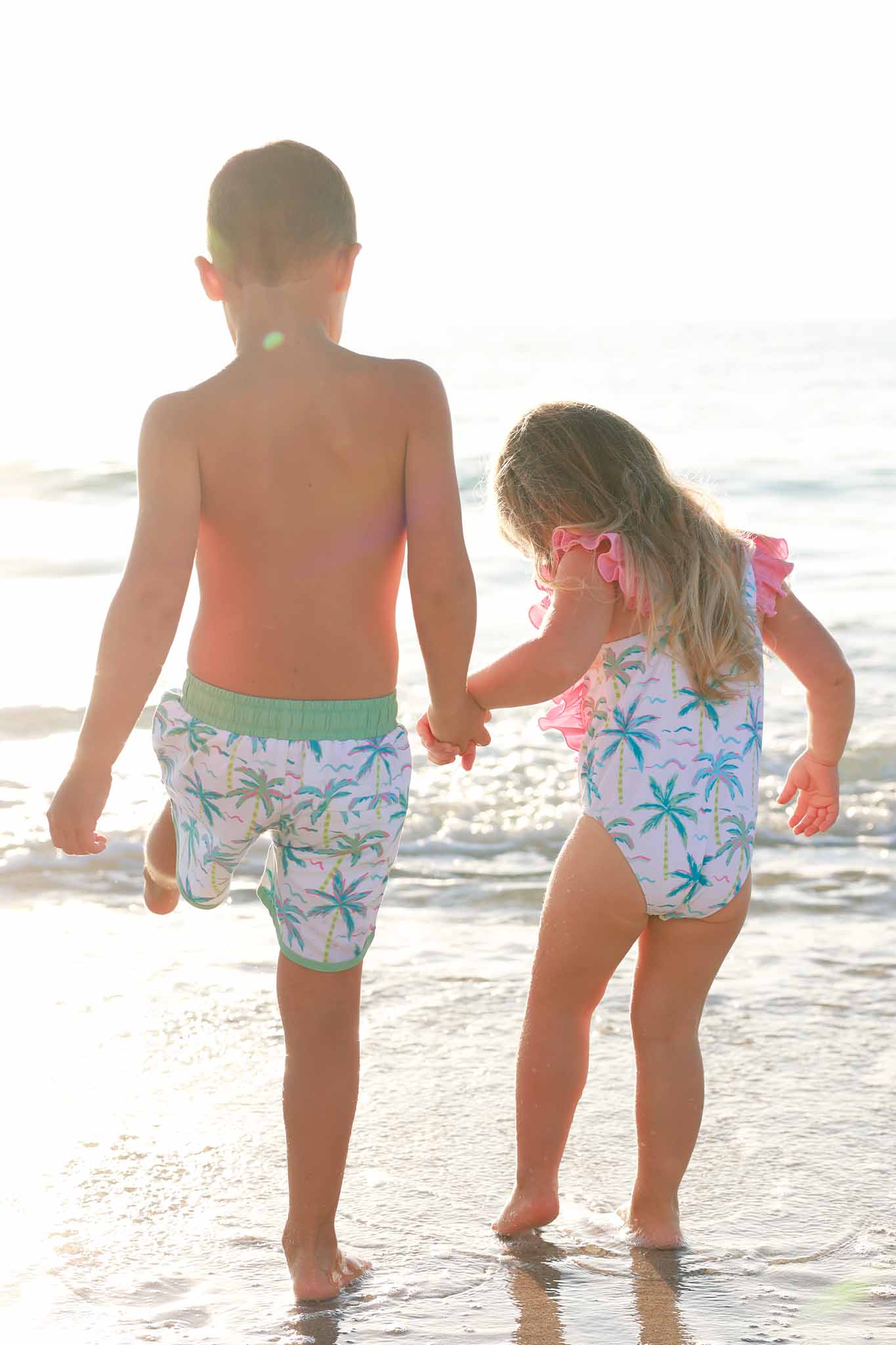 Double Ruffle One Piece | Blue Lagoon - Image 9