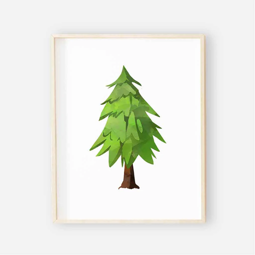 Forest Trees Digital Nursery Art Group - Image 3