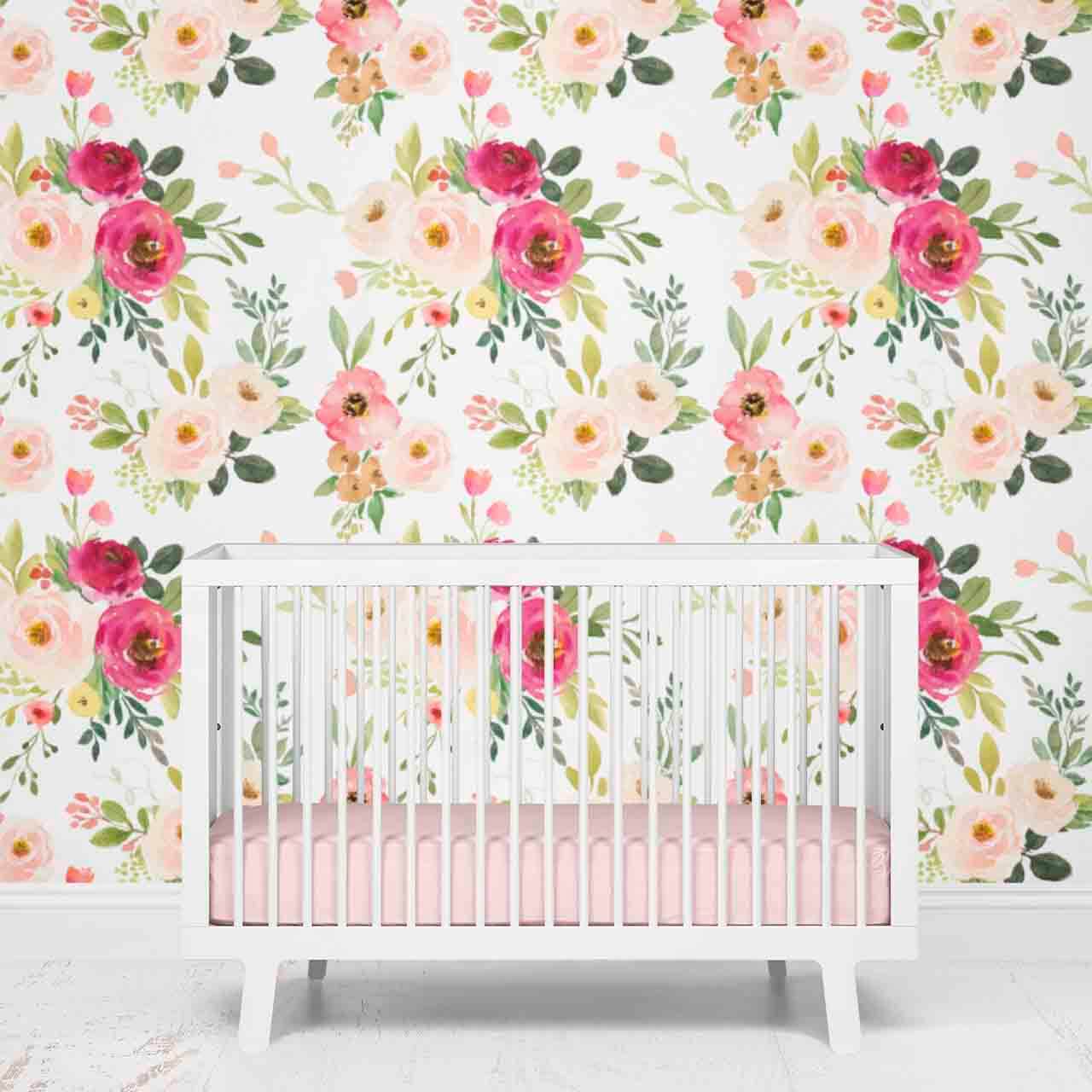 Franny's Farmhouse Floral Removable Wallpaper - Image 2