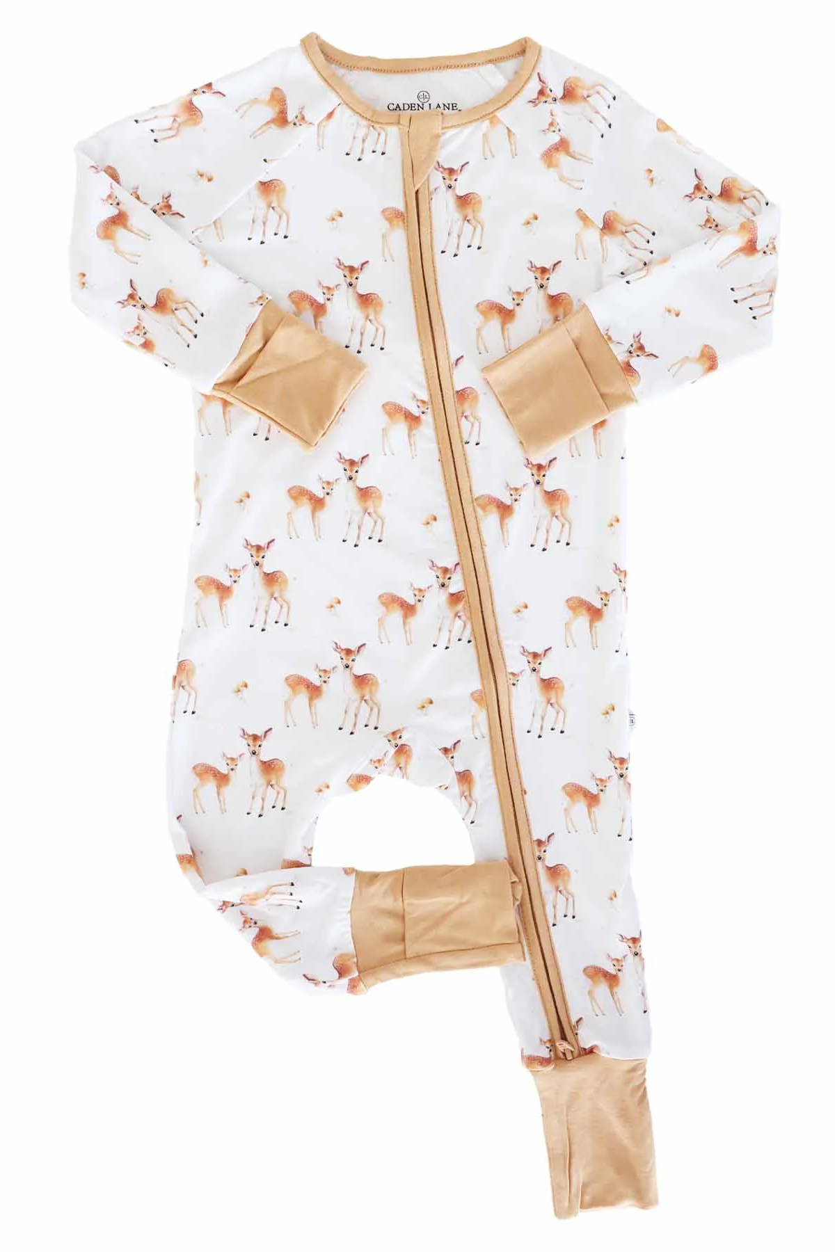 Friendly Fawns Convertible Zip Romper - Image 5