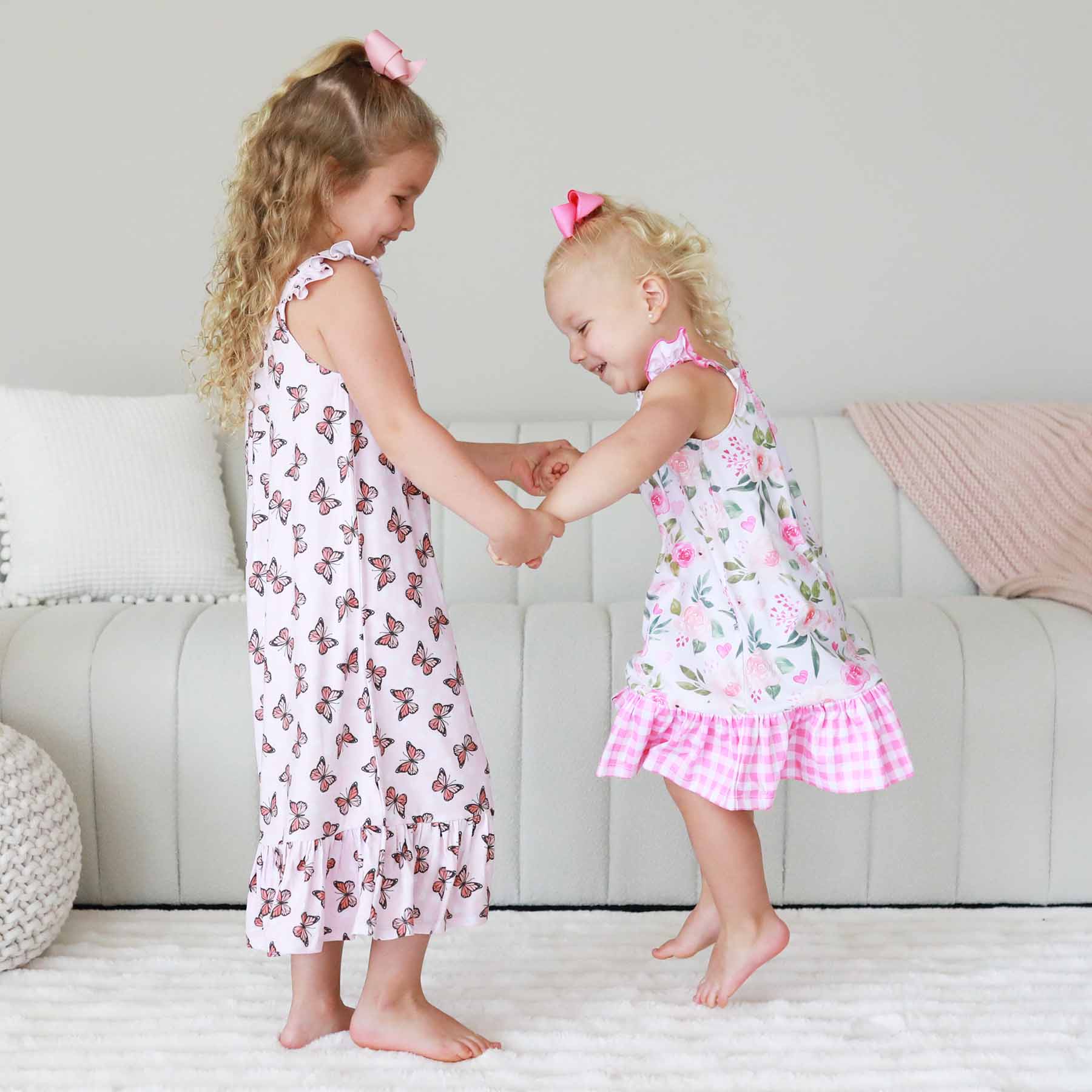 Full Length Ruffle Nightgown | In Bloom - Image 4