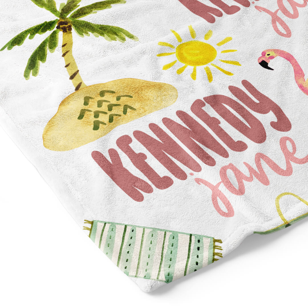 Fun In The Sun | Personalized Kids Blanket - Image 5