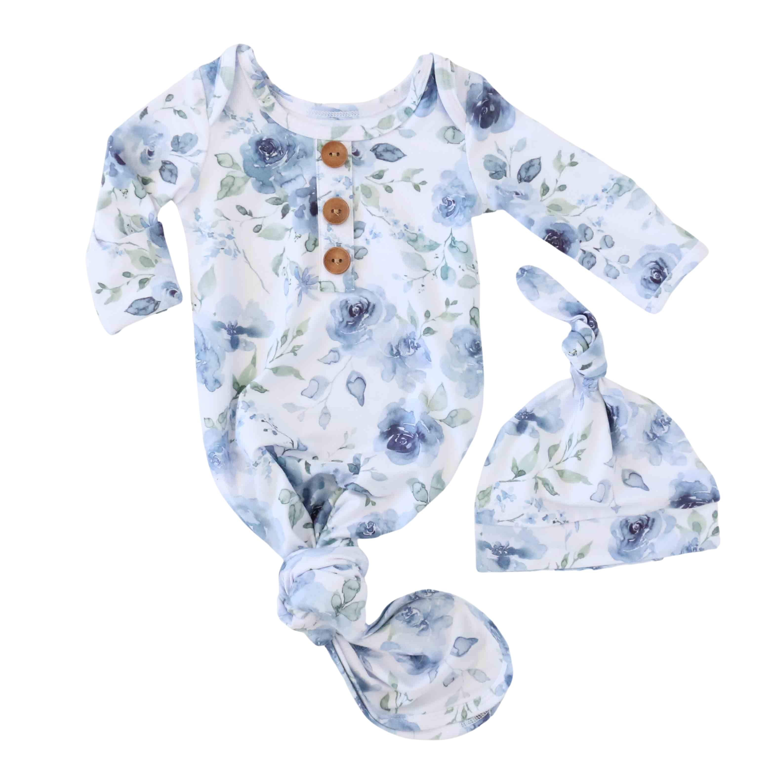 Printed Knot Gowns for Girls | Best Sellers - Image 10