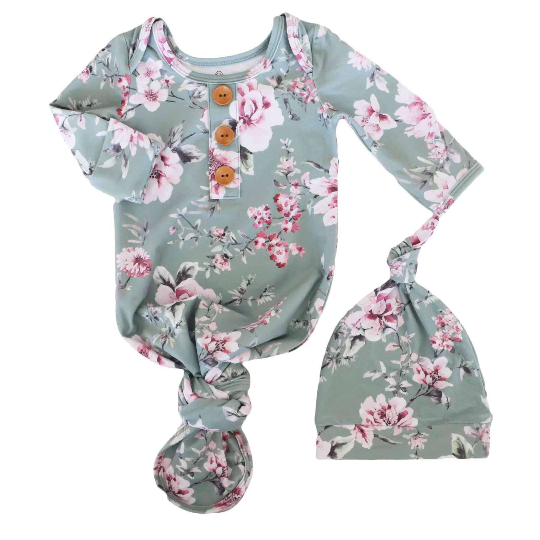 Printed Knot Gowns for Girls | Best Sellers - Image 36