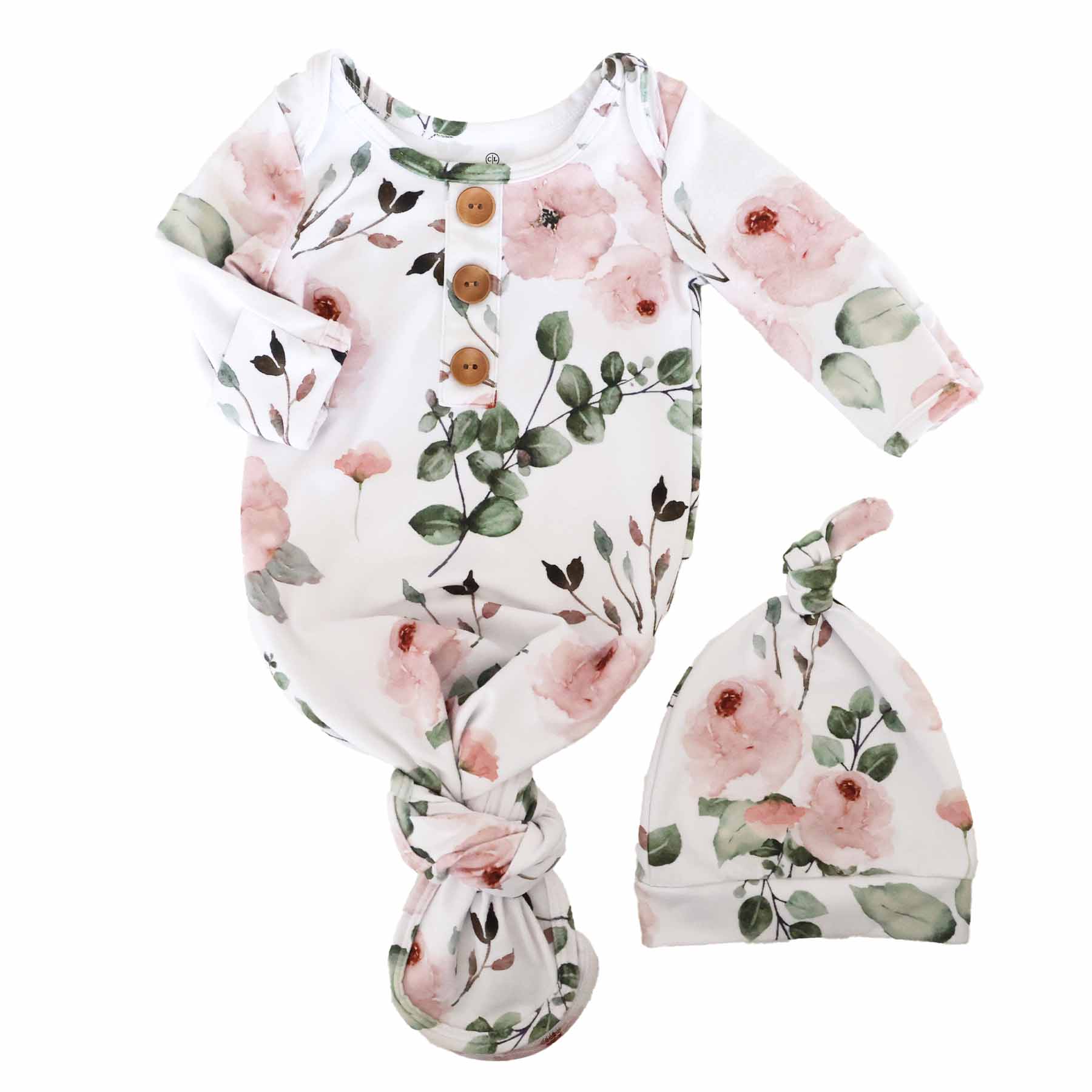 Printed Knot Gowns for Girls | Best Sellers - Image 6