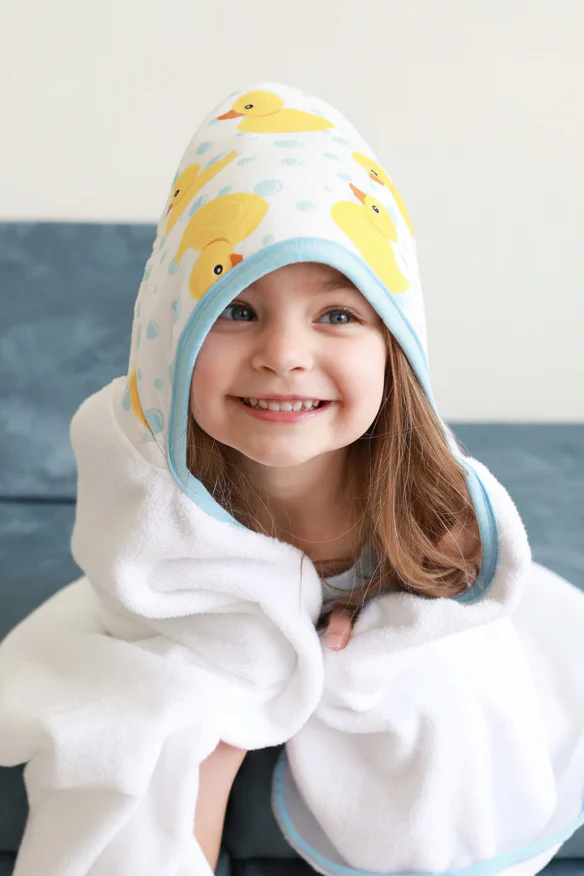 Kids Bamboo Hooded Towels - Image 4