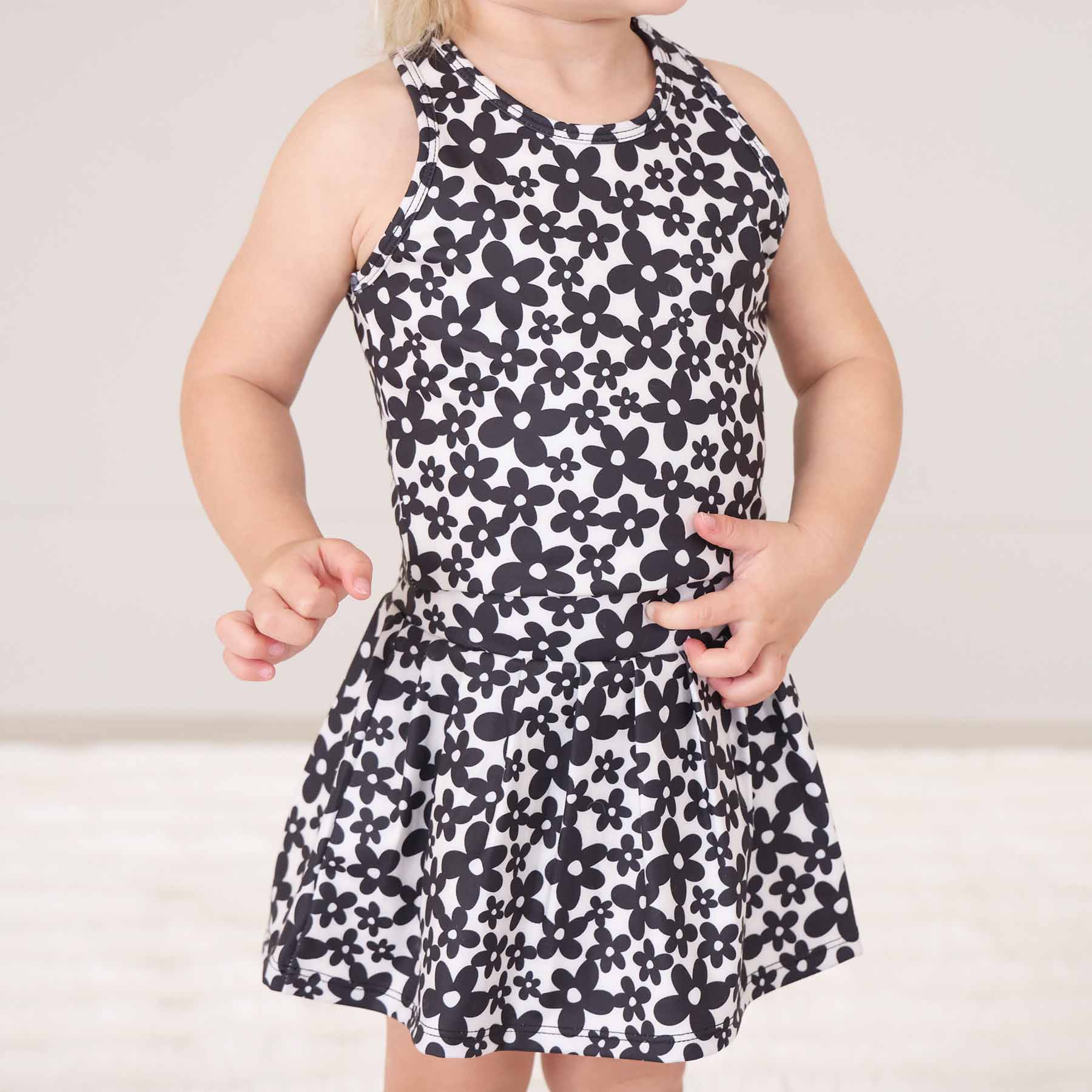 Kids CloudActive™ Athletic Pleated Skirt | Power Petals - Image 6