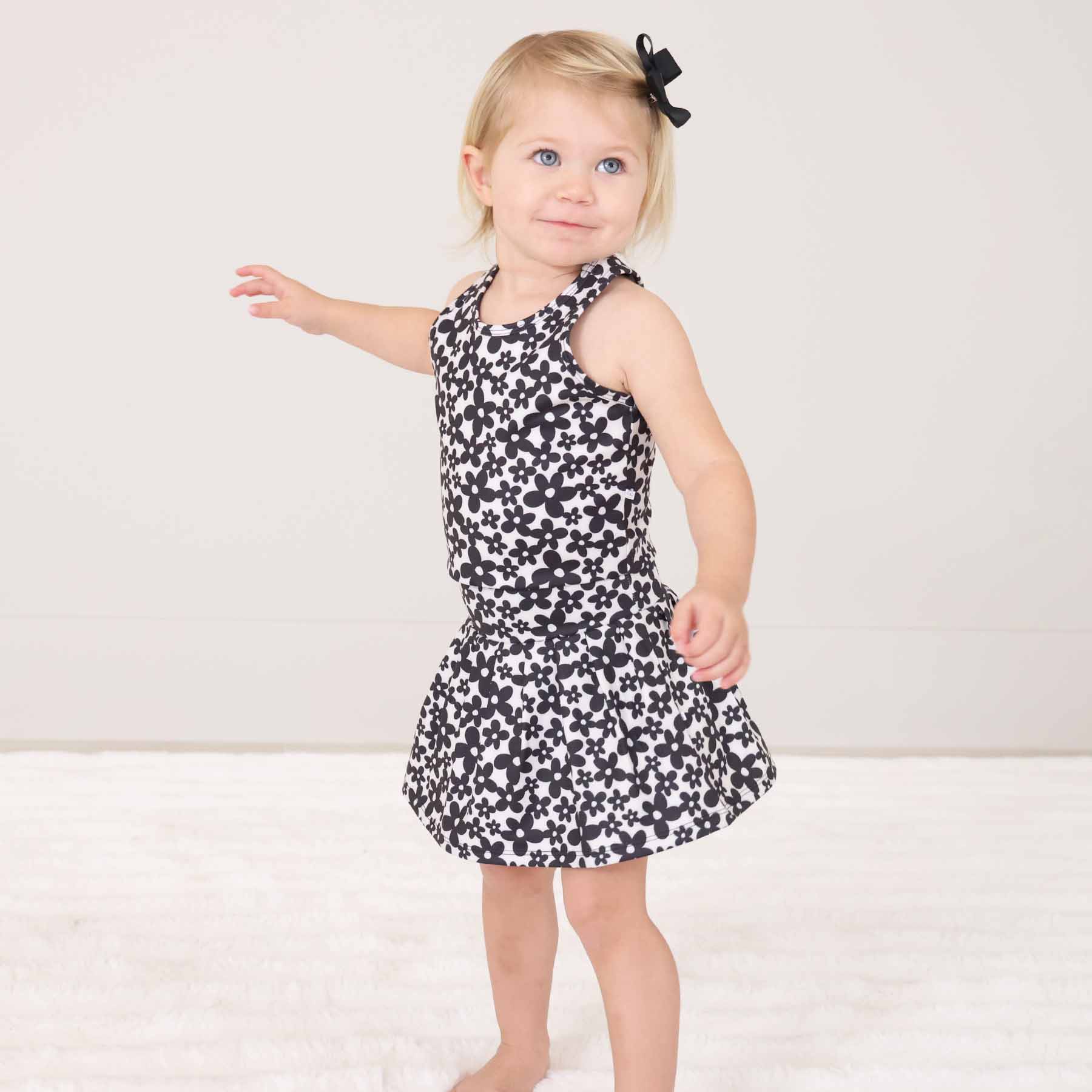 Kids CloudActive™ Athletic Pleated Skirt | Power Petals - Image 8
