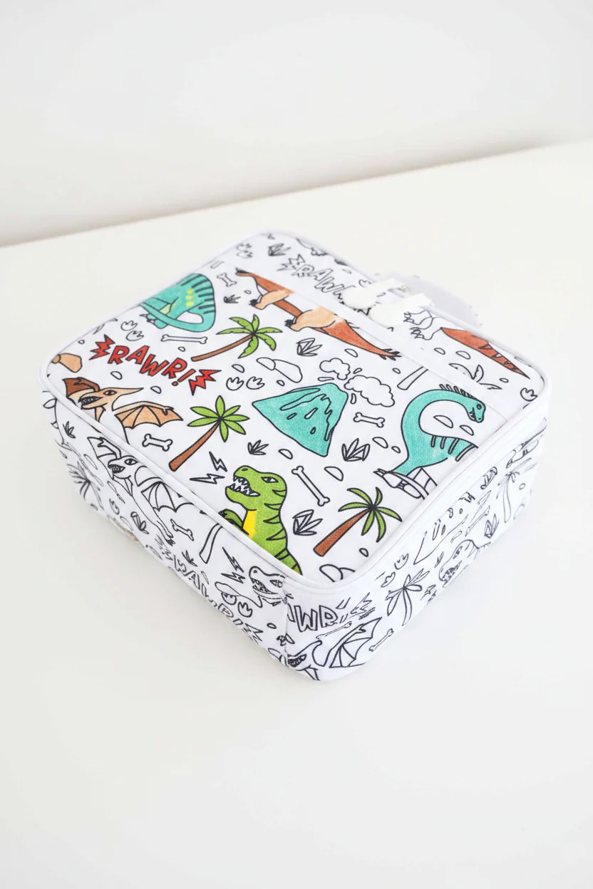 Kids Colorable Lunchbox | Jurassic Playground - Image 7