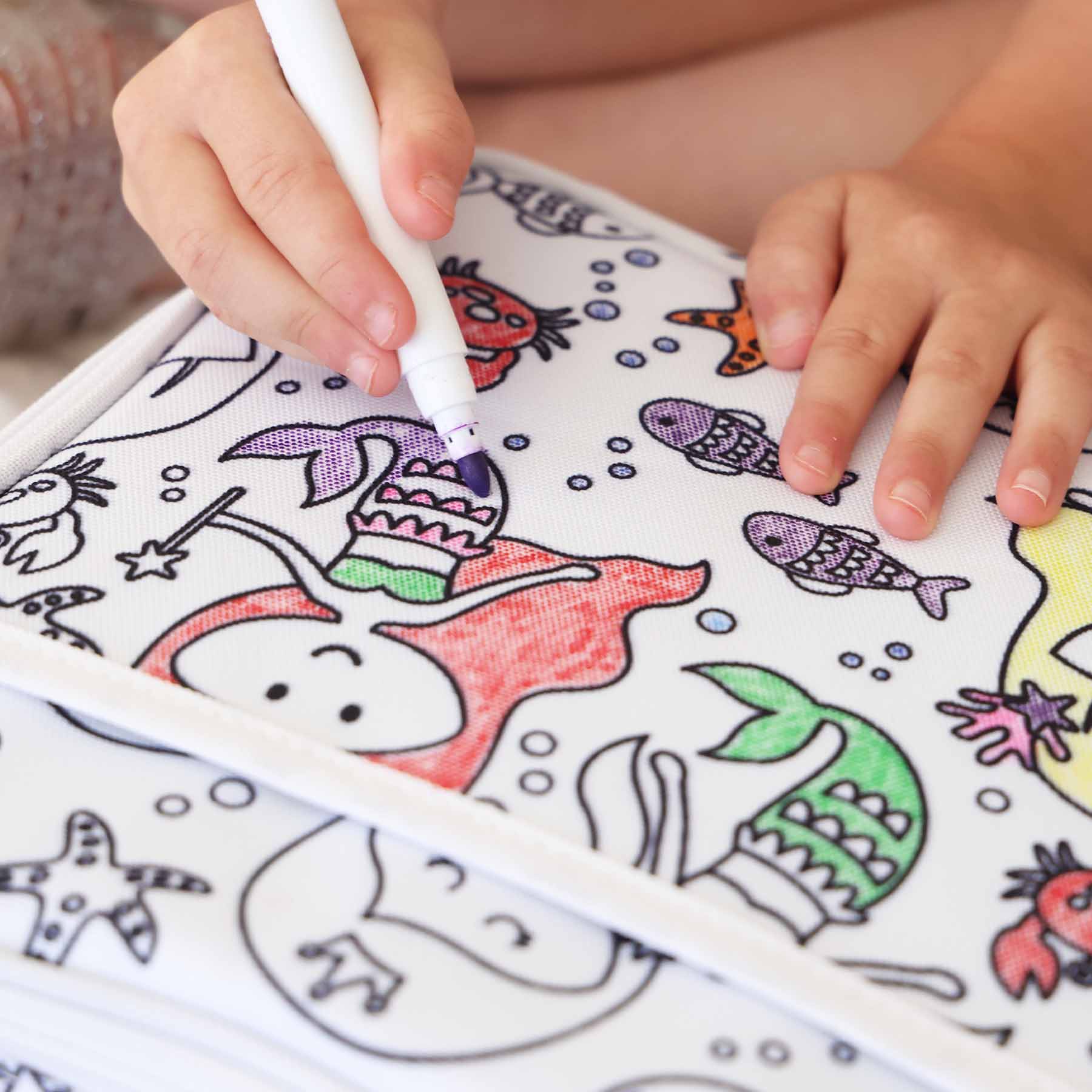 Kids Colorable Lunchbox | Mermaid Magic - Image 11