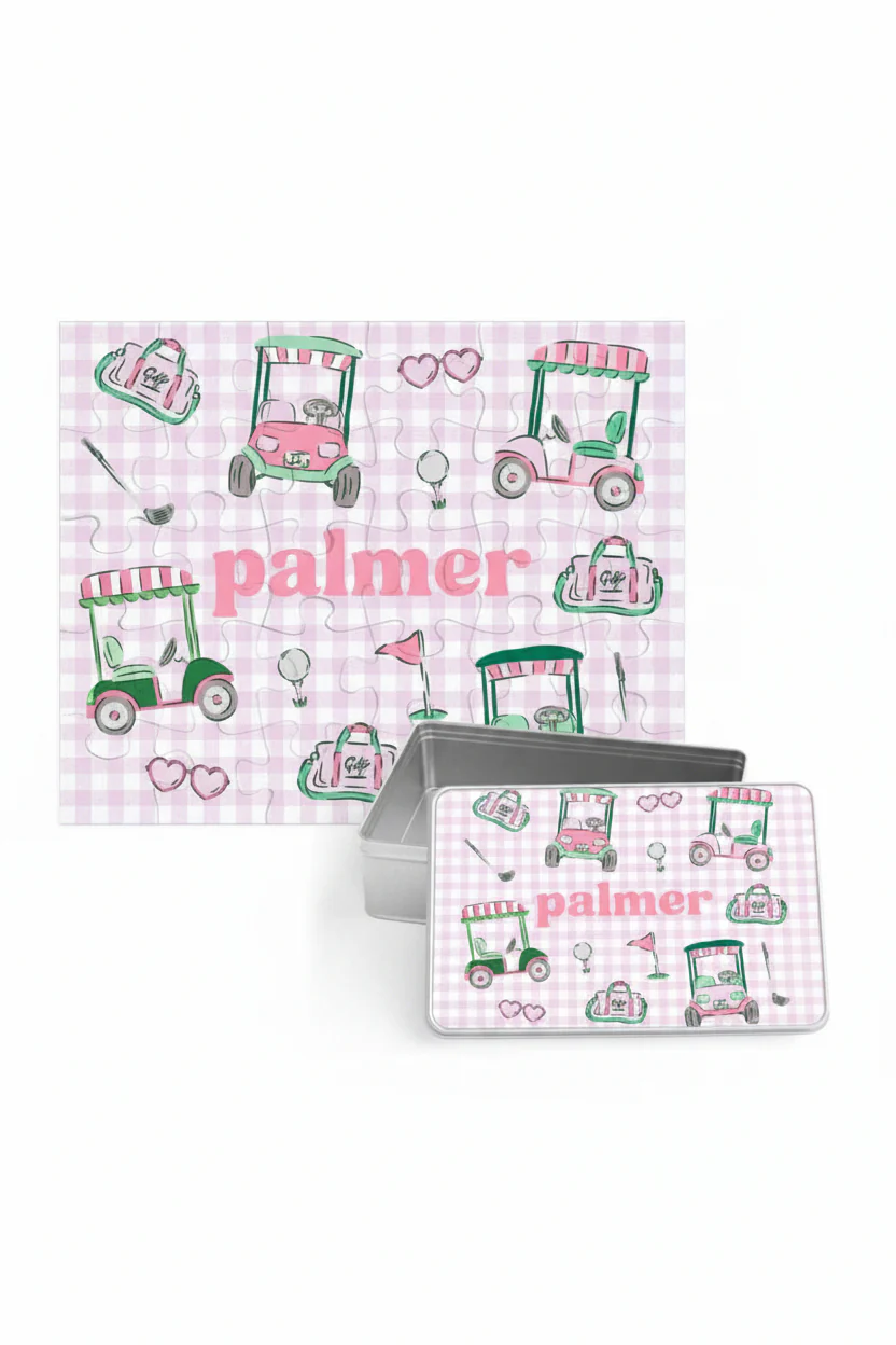 Kids Personalized 30 Piece Puzzle | Birdie Babes Pink - Image 3