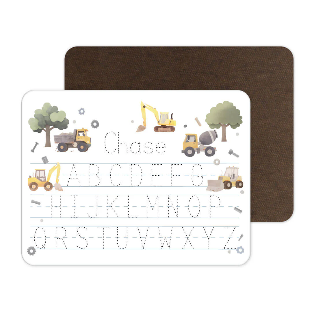 Kids Personalized Whiteboard | Nuts & Bolts - Image 2