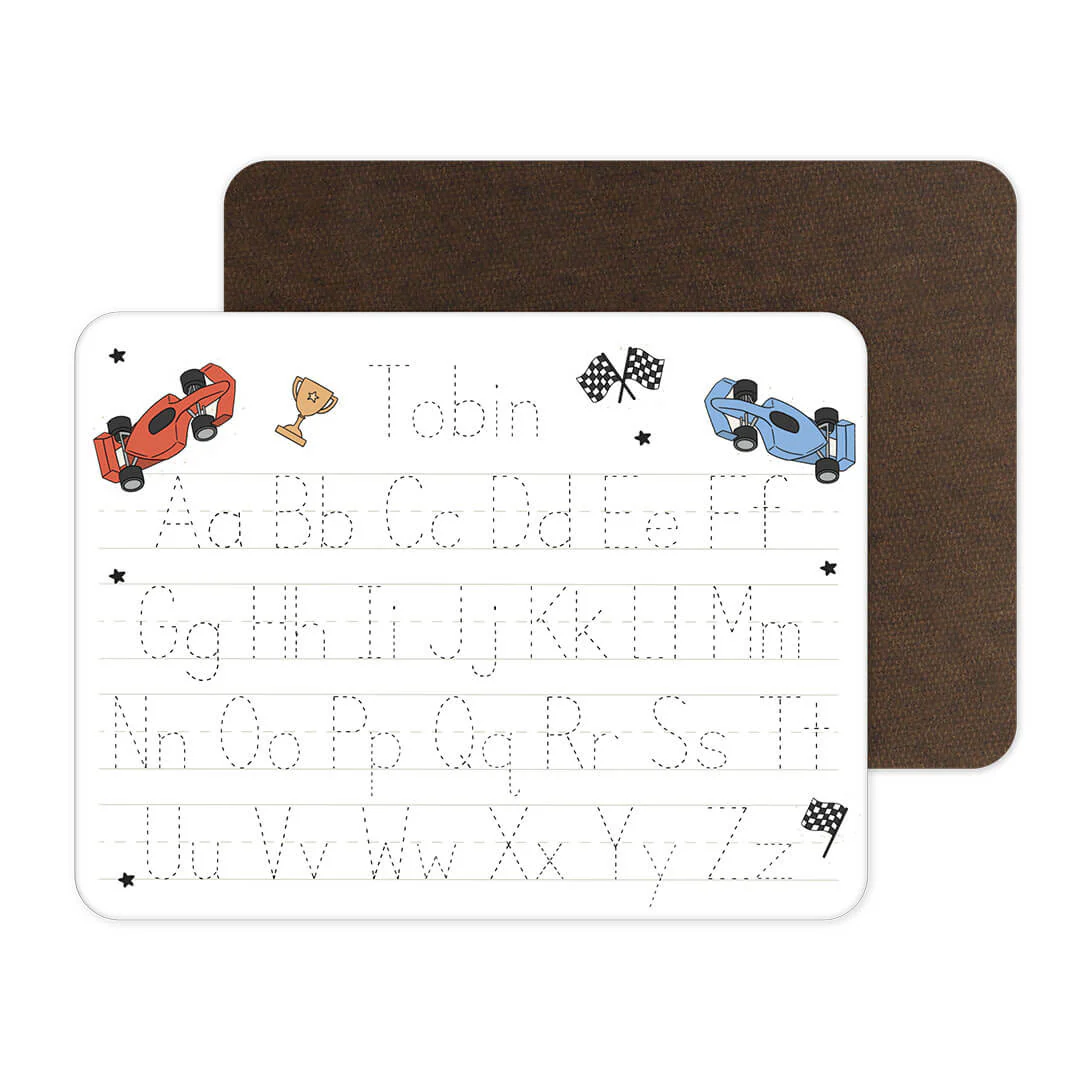 Kids Personalized Whiteboard | Pit Crew - Image 2