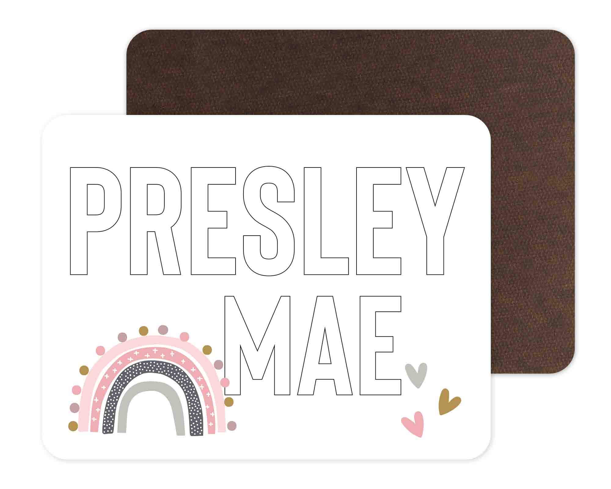 Kids Personalized Whiteboard | Rainbow Dots - Image 2