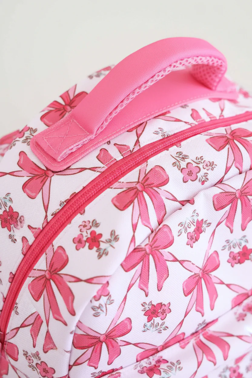 Kids Embroidered Ruffle Backpack | Bow Besties - Image 20
