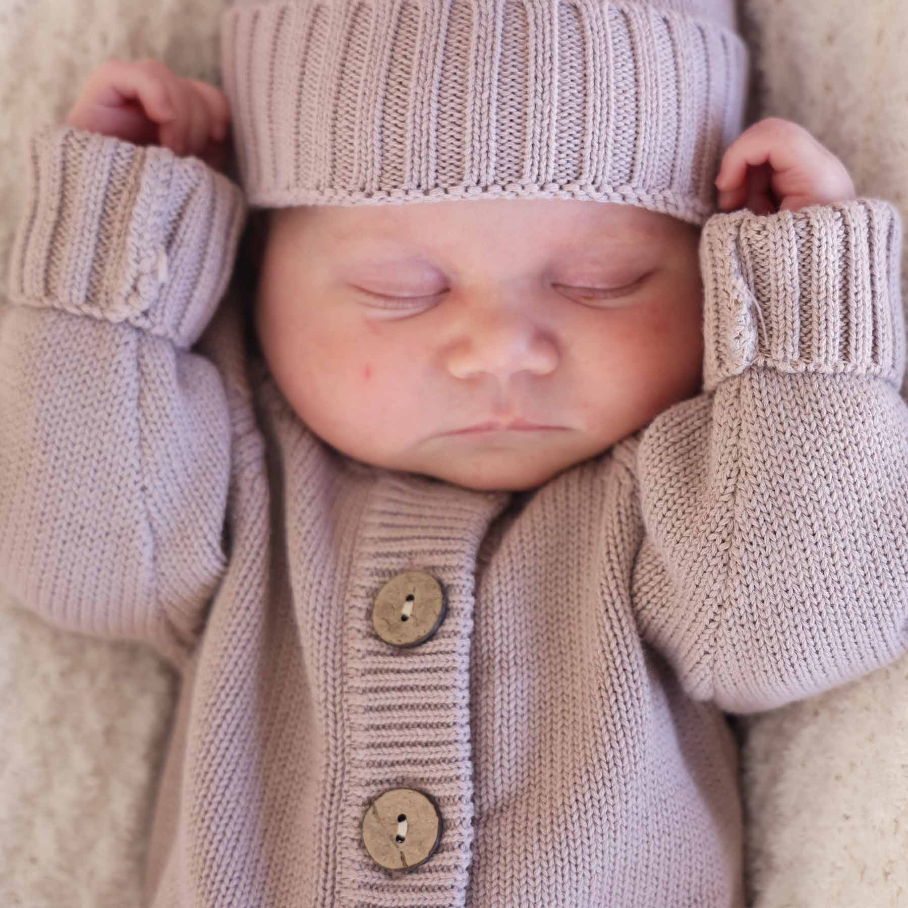 Knit Sweater Button Romper | Iris - Image 6