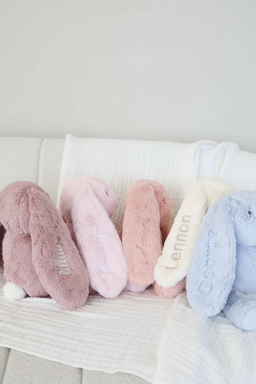 Embroidered Large Cuddle Plush Friends | Honey Bunny - Image 26