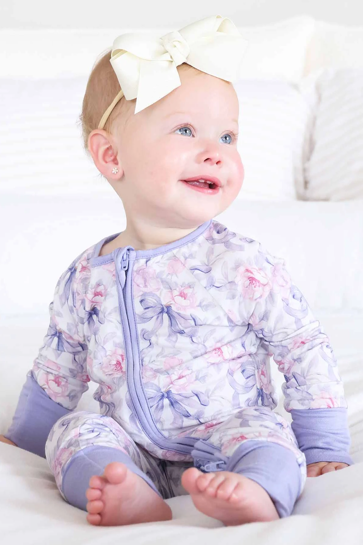 Leighton's Lavender Convertible Zip Romper - Image 10