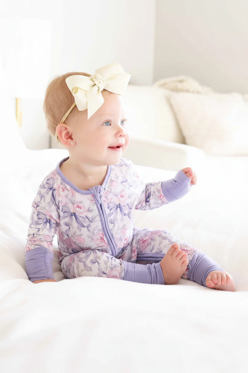 Leighton's Lavender Convertible Zip Romper - Image 15