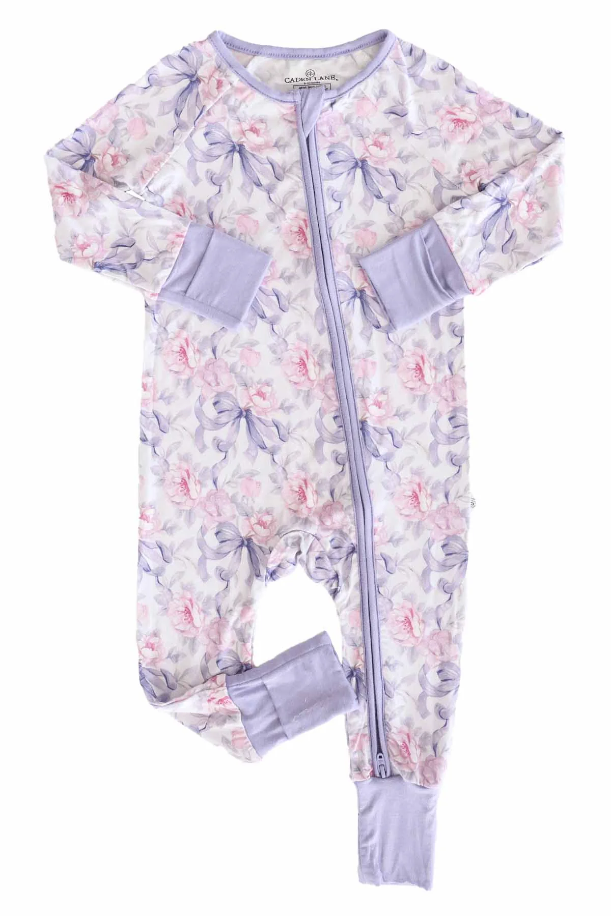 Leighton's Lavender Convertible Zip Romper - Image 2