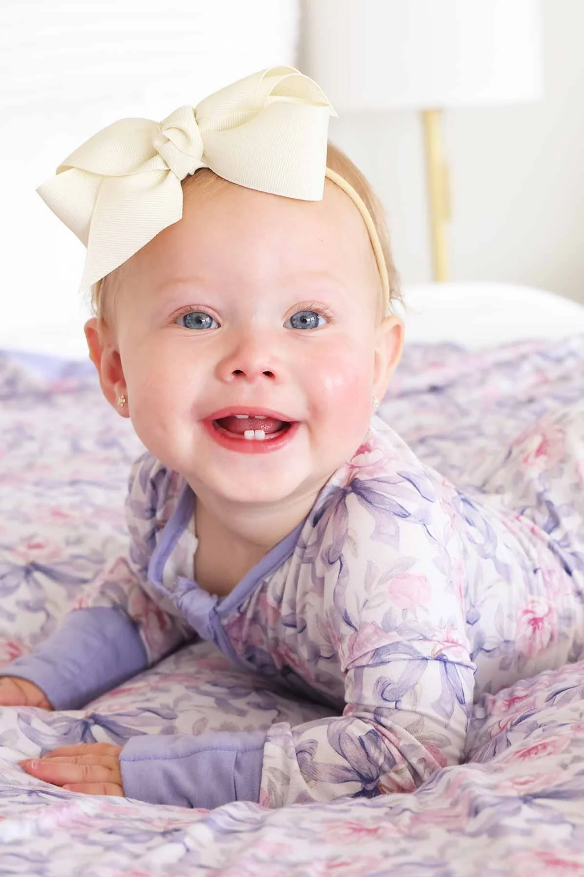 Leighton's Lavender Convertible Zip Romper - Image 4
