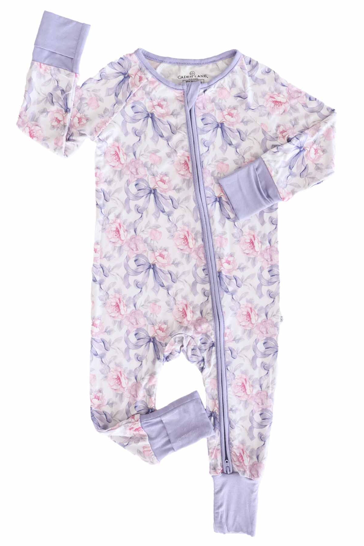 Leighton's Lavender Convertible Zip Romper - Image 6