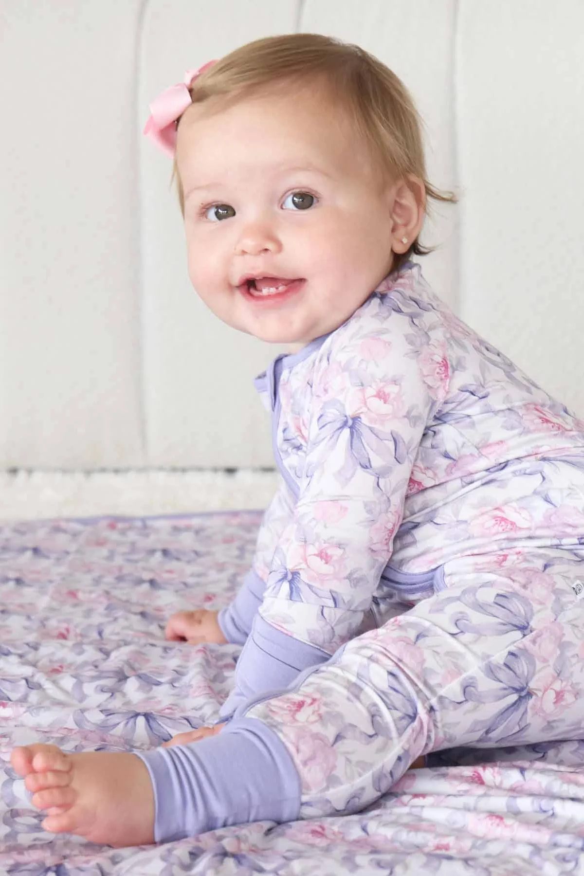 Leighton's Lavender Convertible Zip Romper - Image 7