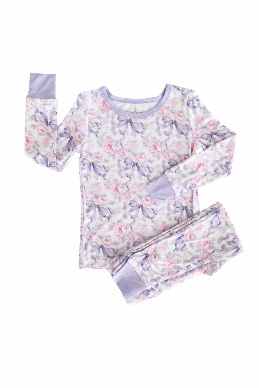 Leighton's Lavender Two Piece Pajama Set - Image 2
