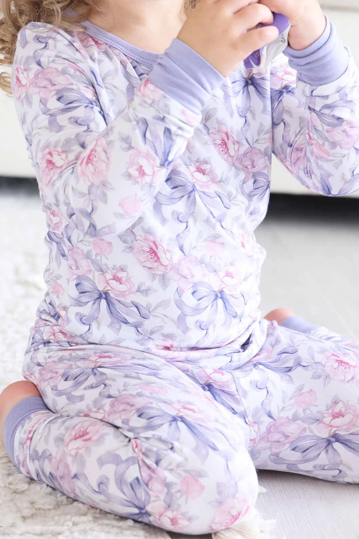 Leighton's Lavender Two Piece Pajama Set - Image 3