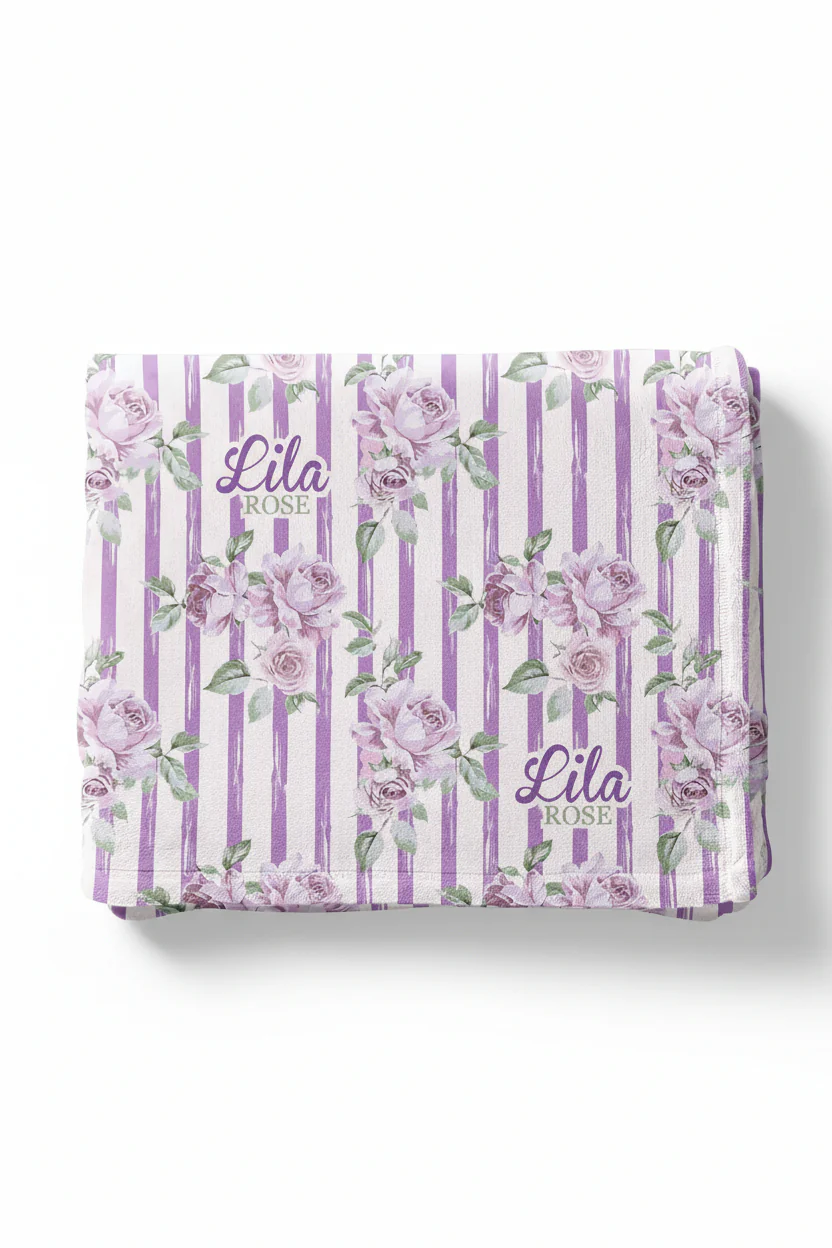 Personalized Themed Blankets for Girls - Image 126