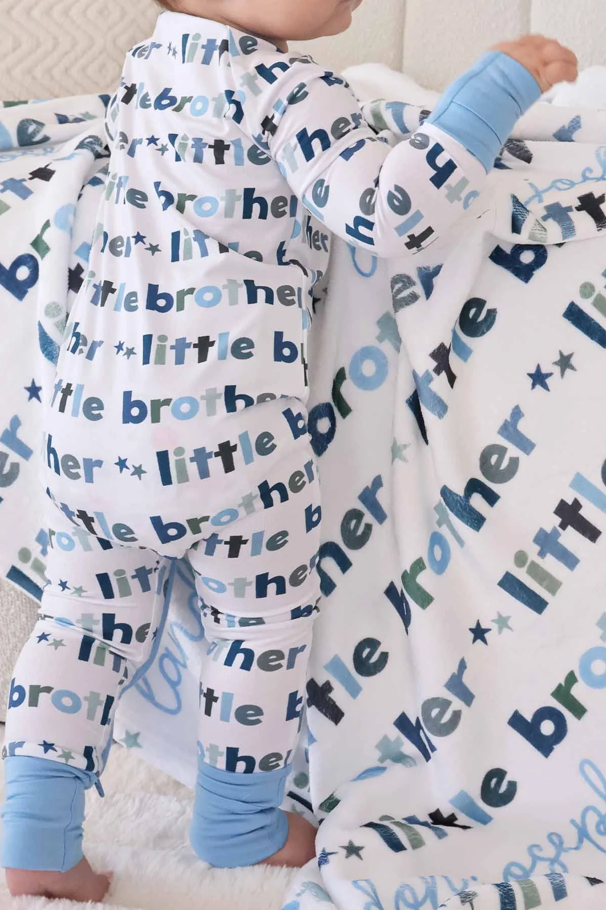 Personalized Kids Blanket | Little Sibling - Image 10