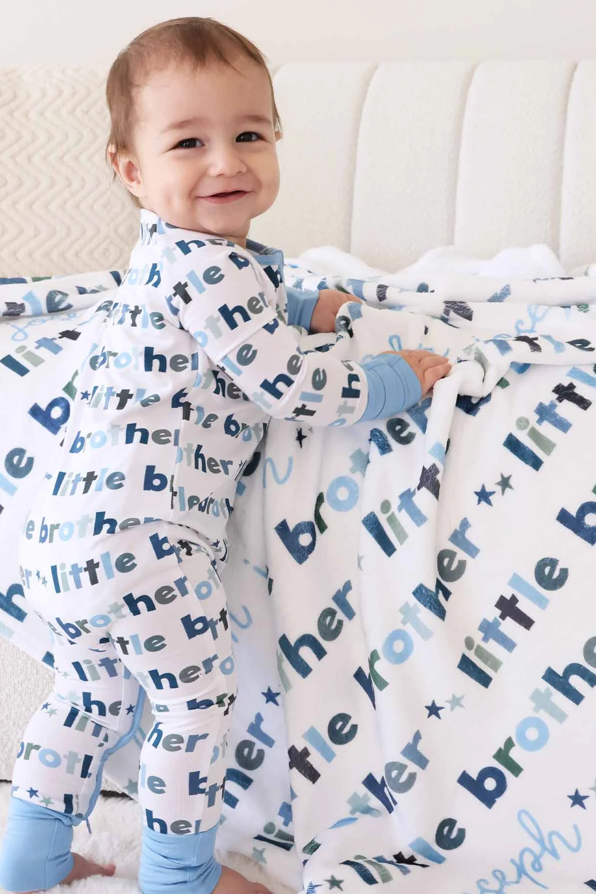 Personalized Kids Blanket | Little Sibling - Image 6