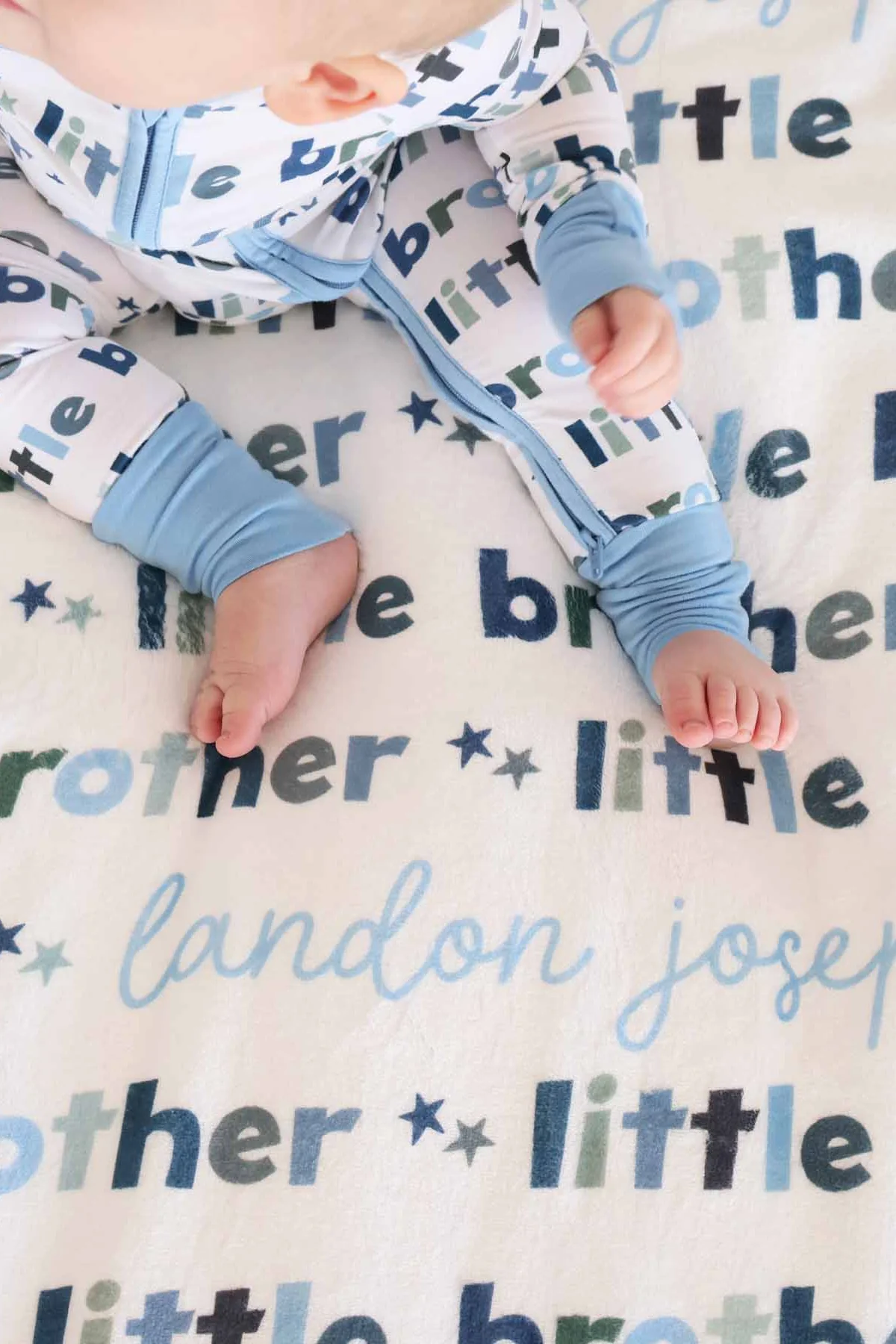 Personalized Kids Blanket | Little Sibling - Image 9