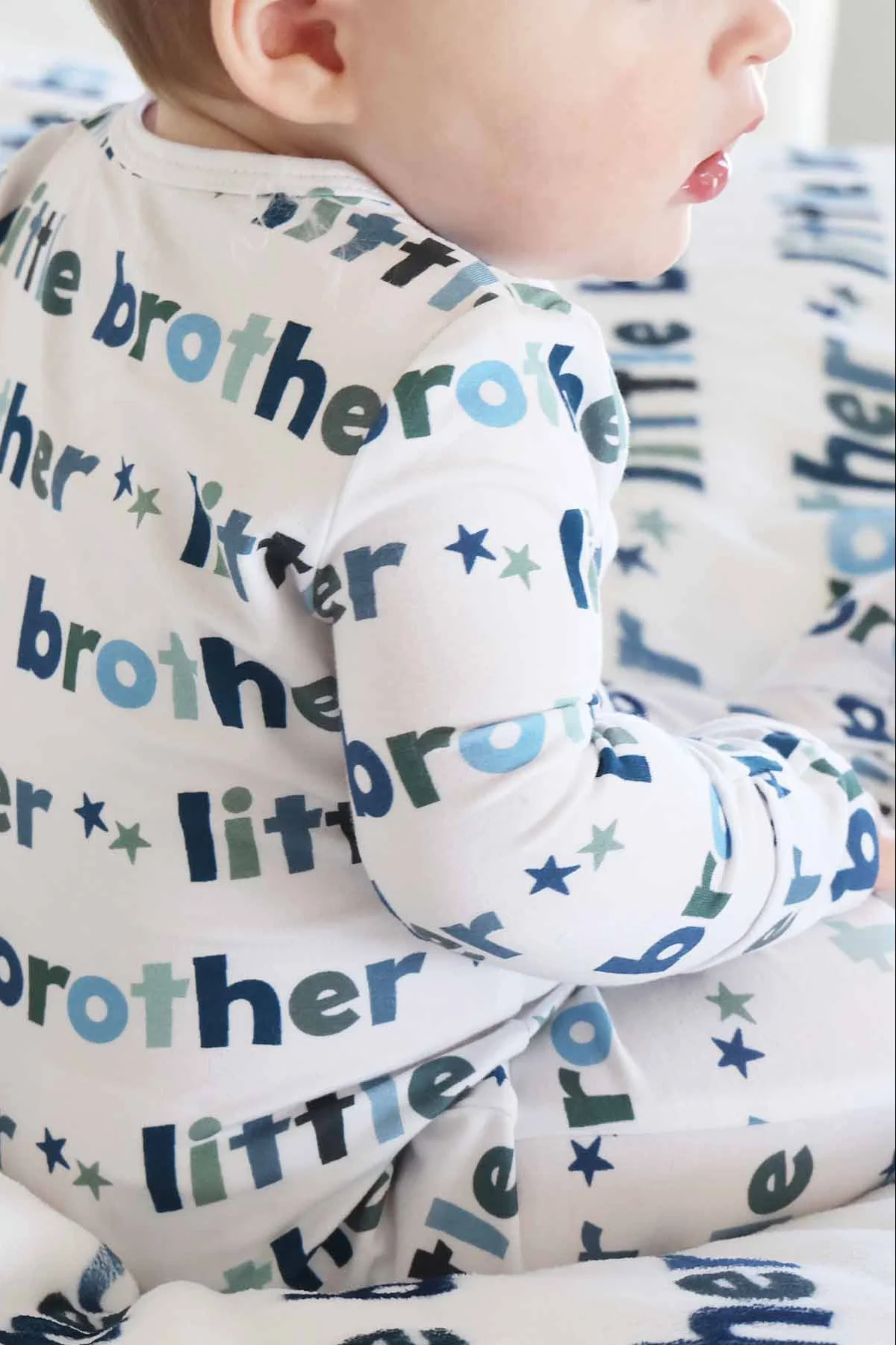 Little Brother Zipper Footie - Image 7