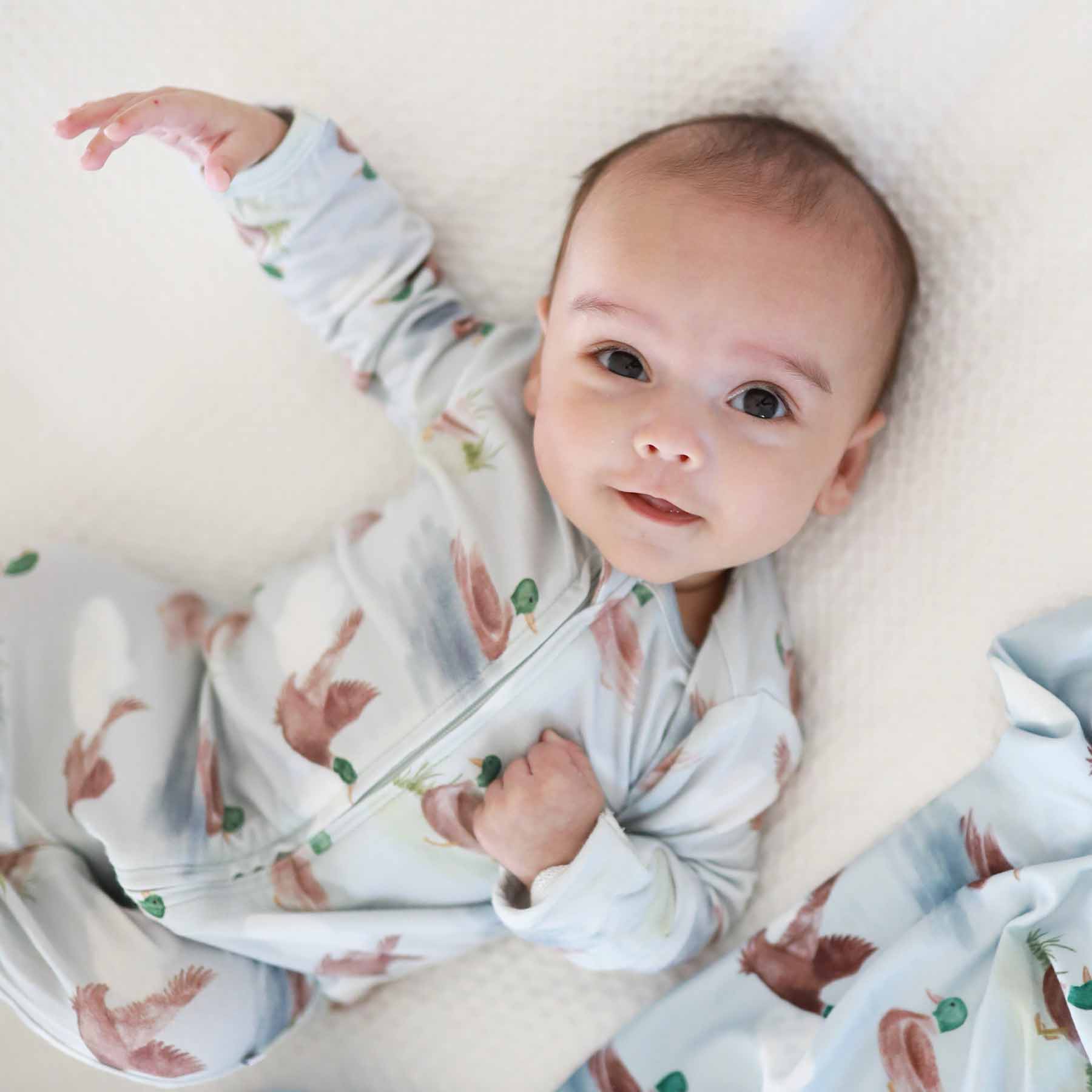 Little Duckling Zipper Footie - Image 3