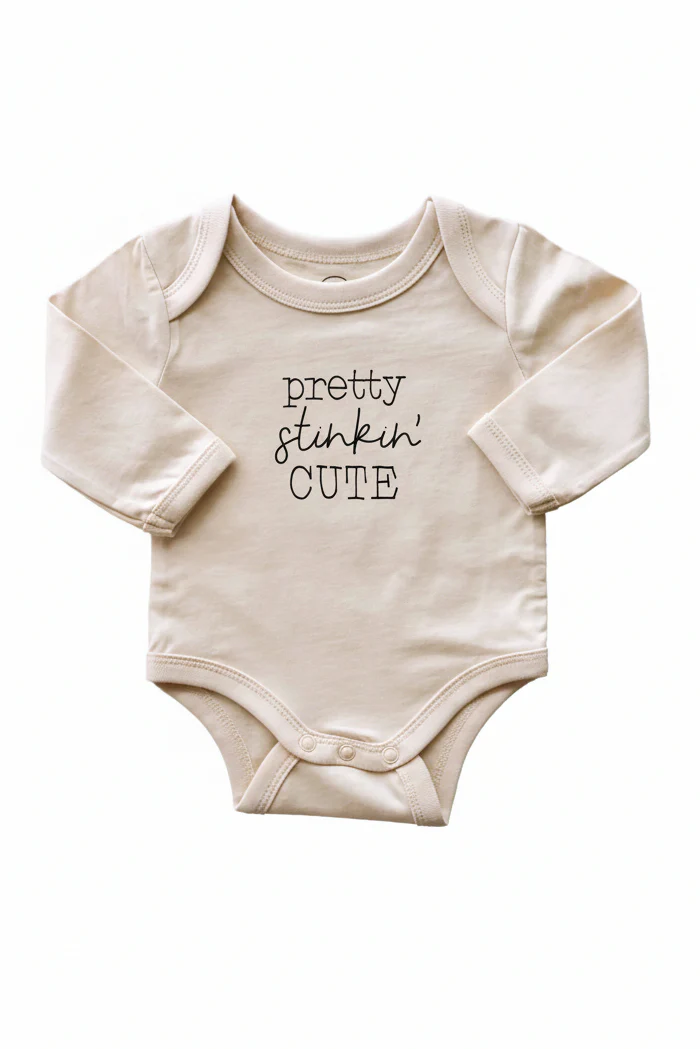 Long Sleeve Graphic Bodysuits | Natural - Image 20