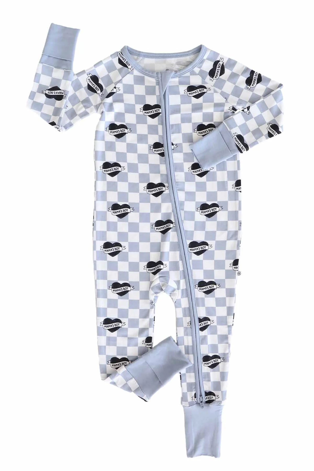 Mama's Boy Convertible Zip Romper - Image 2