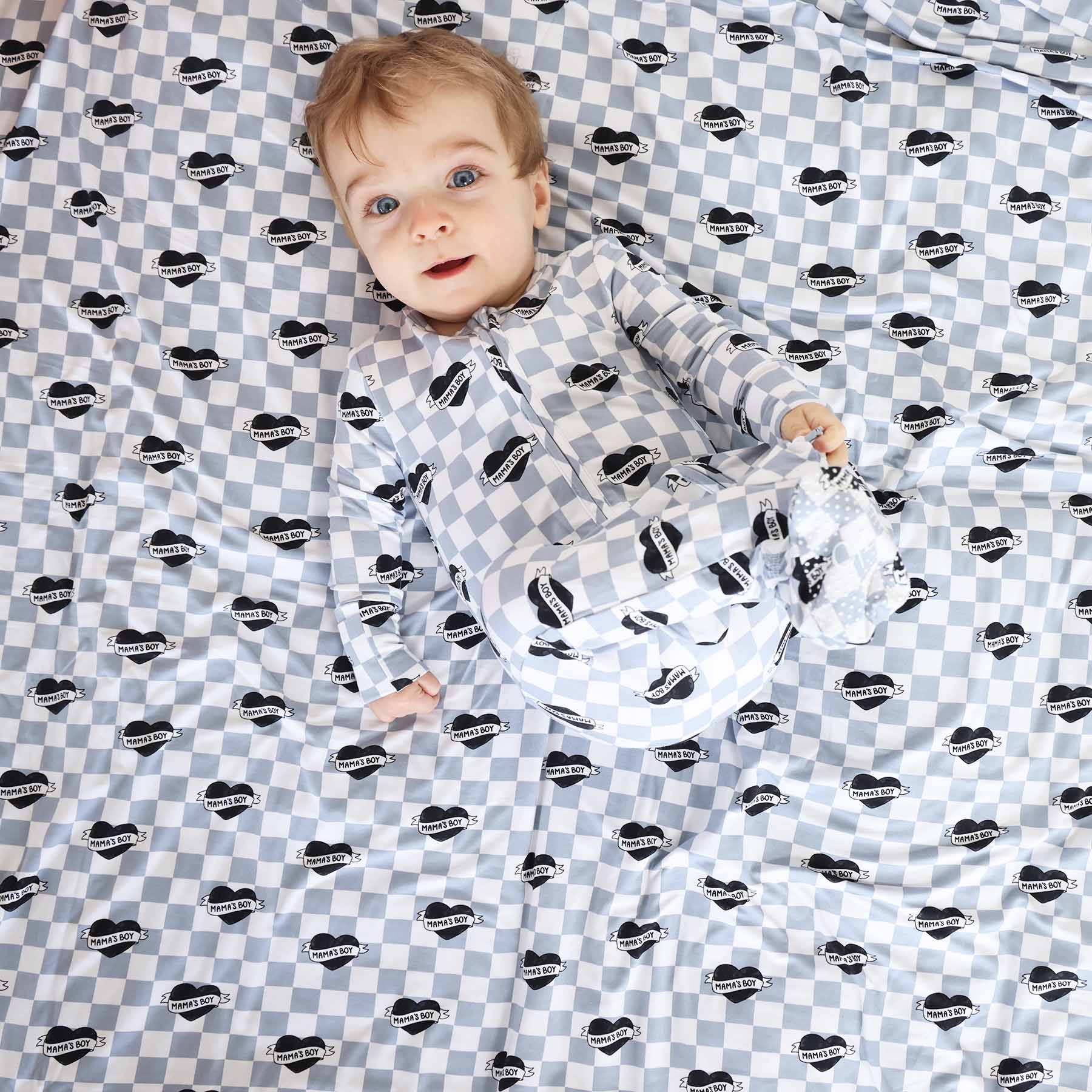 Mama's Boy Zipper Footie - Image 4