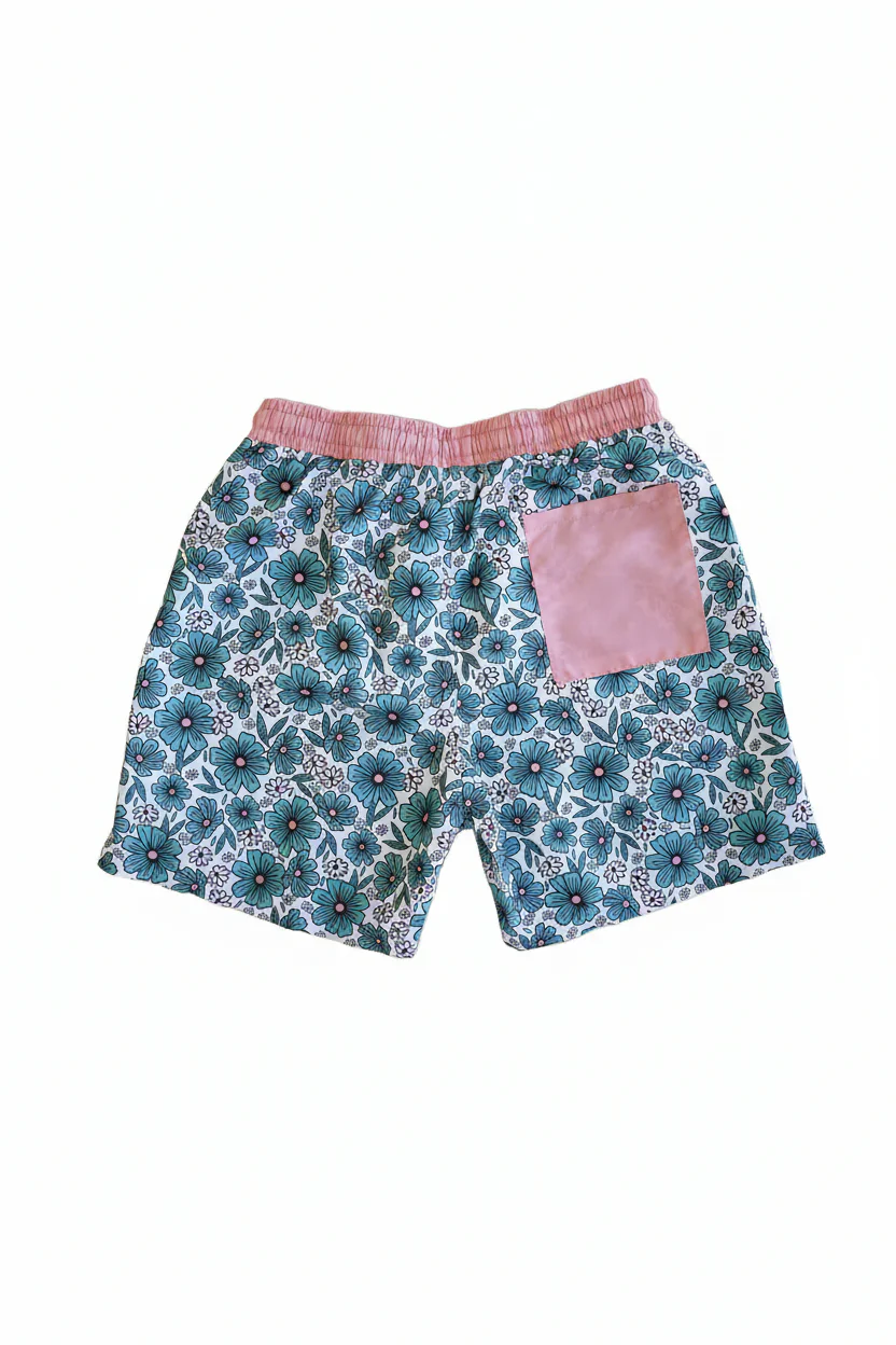 Men's Swim Trunks | Beachy Blooms - Image 4