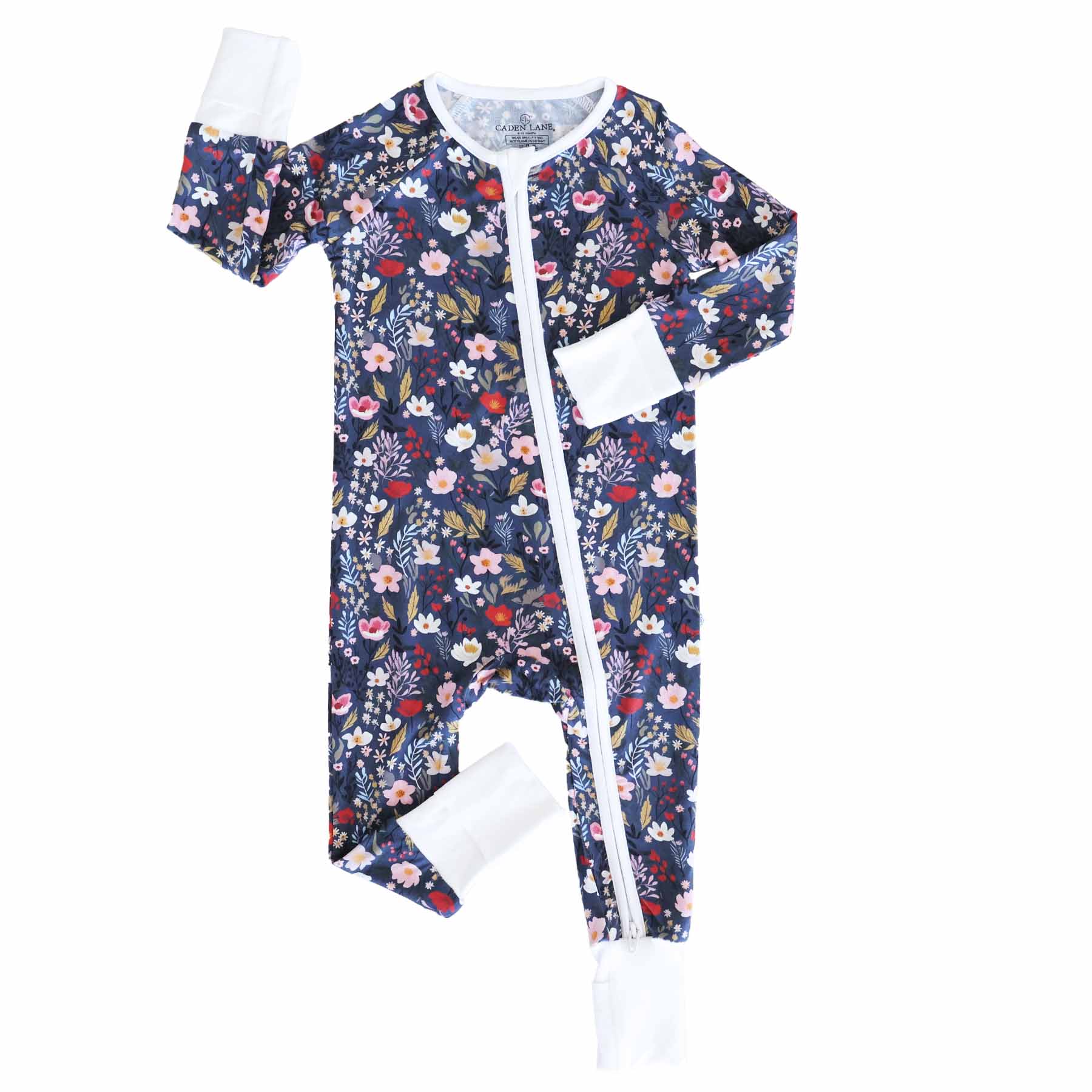 Midnight Meadow Convertible Zip Romper - Image 6