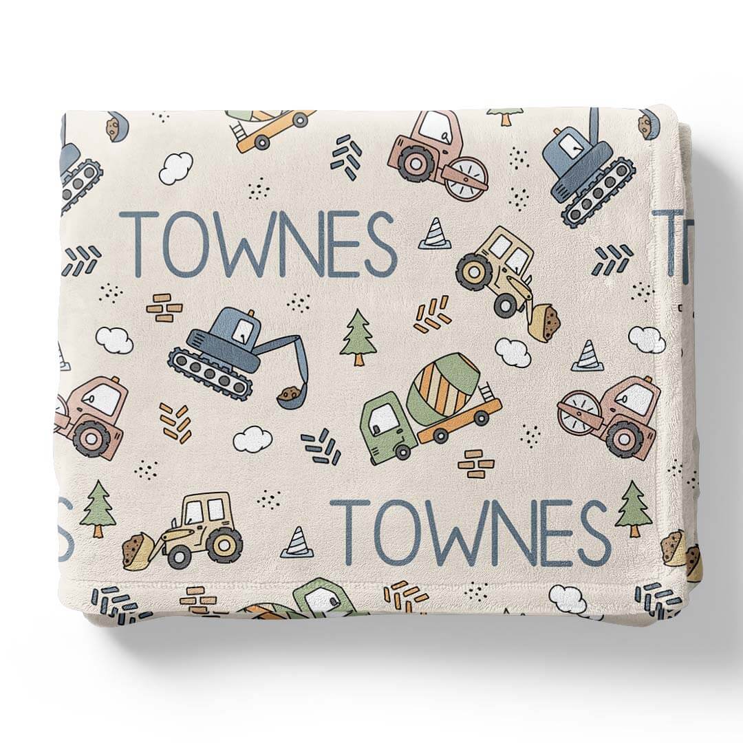 New Build Personalized Kids Blanket - Image 2