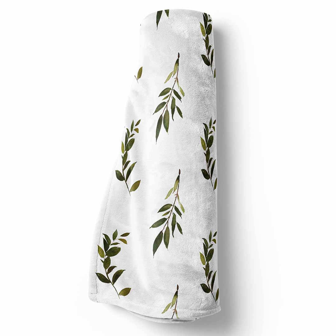 Olive Leaf Blanket - Image 2