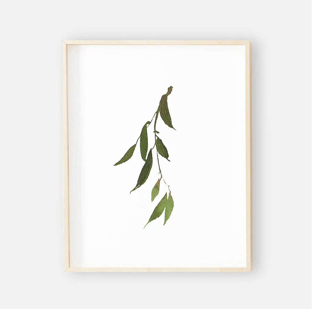 Olive Leaf Digital Nursery Art Print Group - Image 3