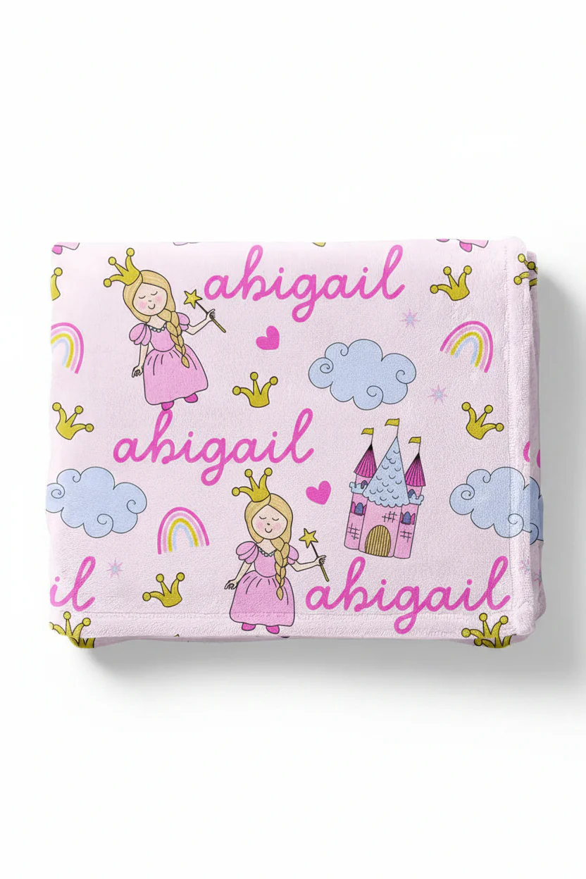 Once Upon A Time Personalized Kids Blanket - Image 2
