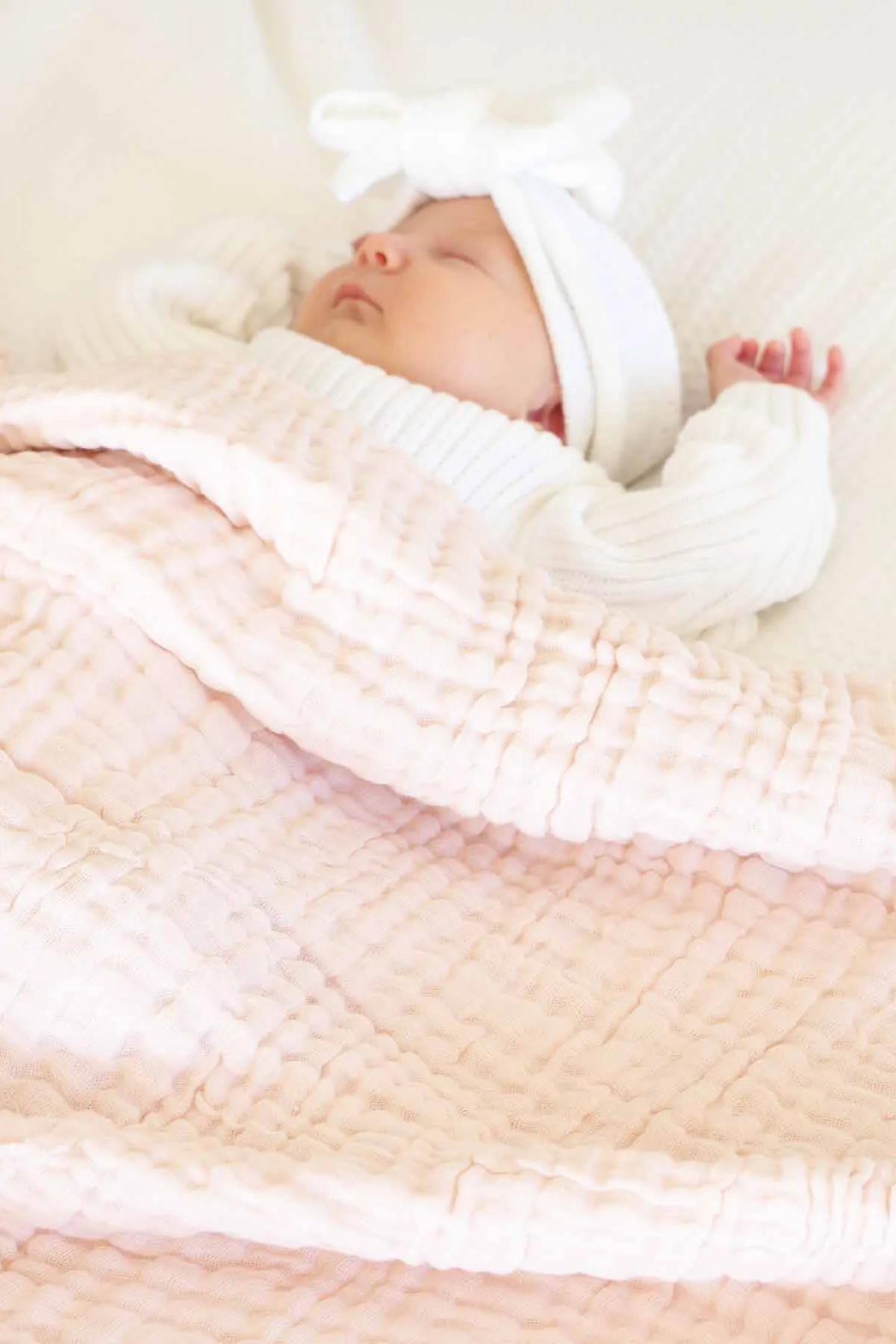 Organic Cotton Gauze Swaddle Blankets - Image 14