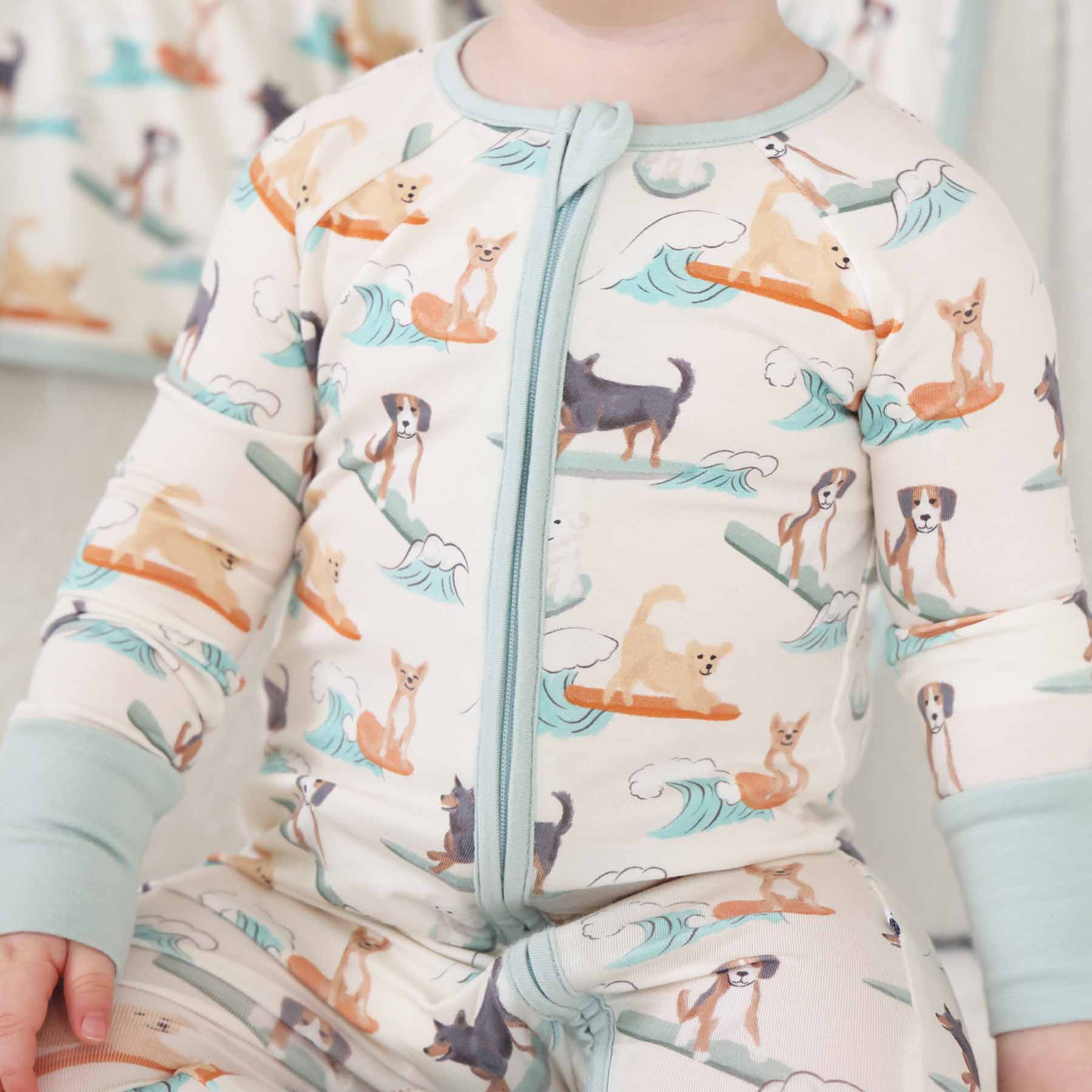 Paddle Pups Convertible Zip Romper - Image 10