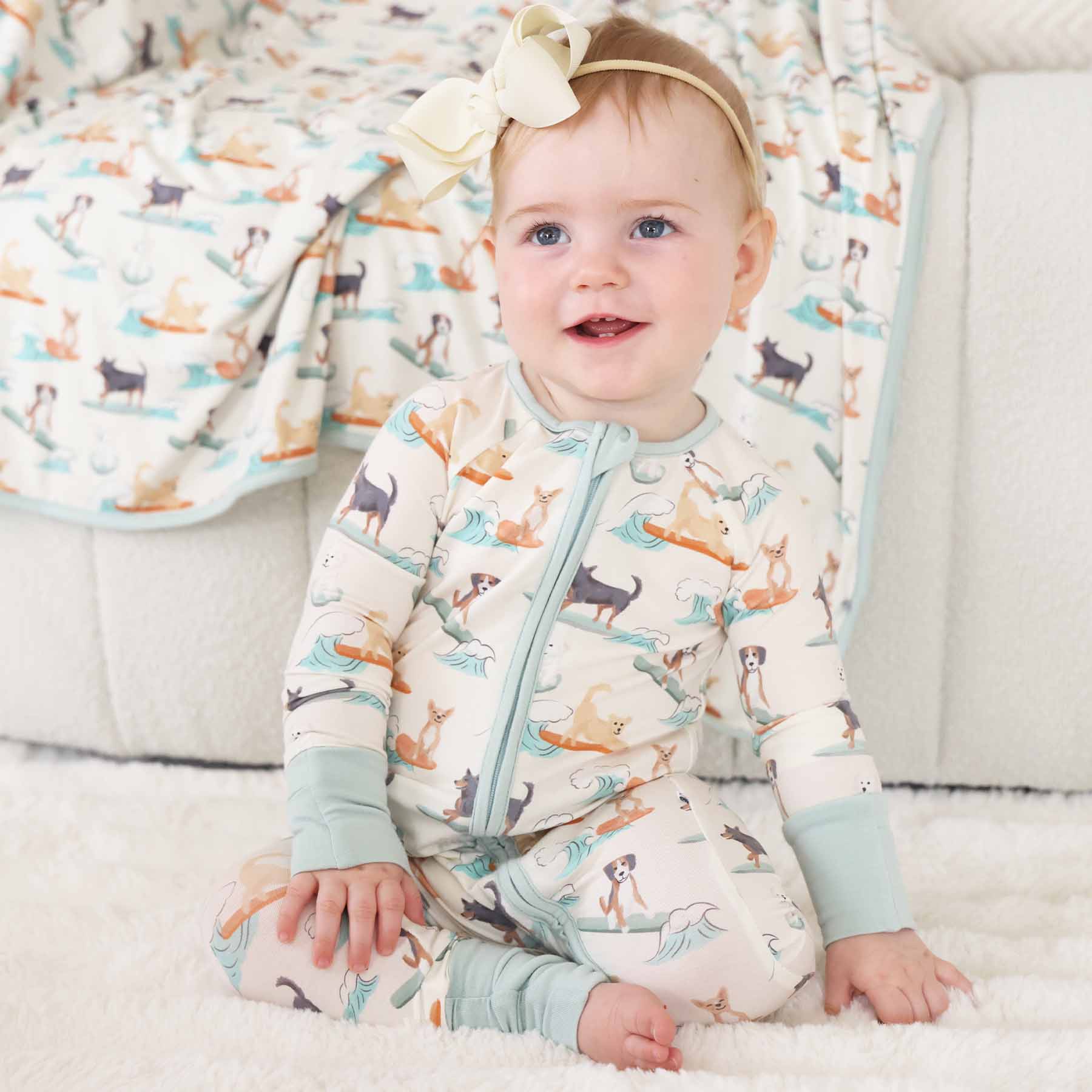Paddle Pups Convertible Zip Romper - Image 13